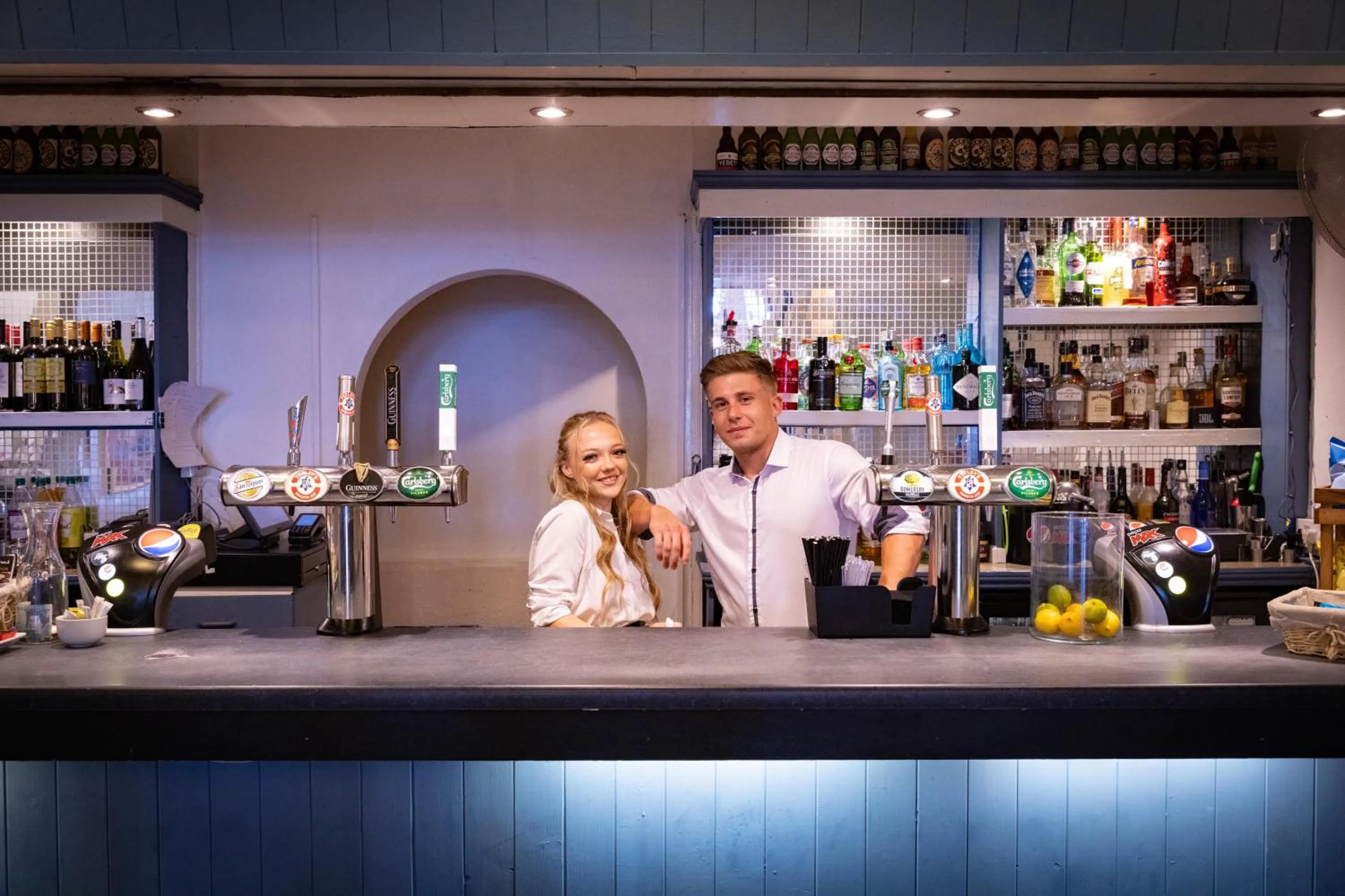 Staff in The Burlington Hotel