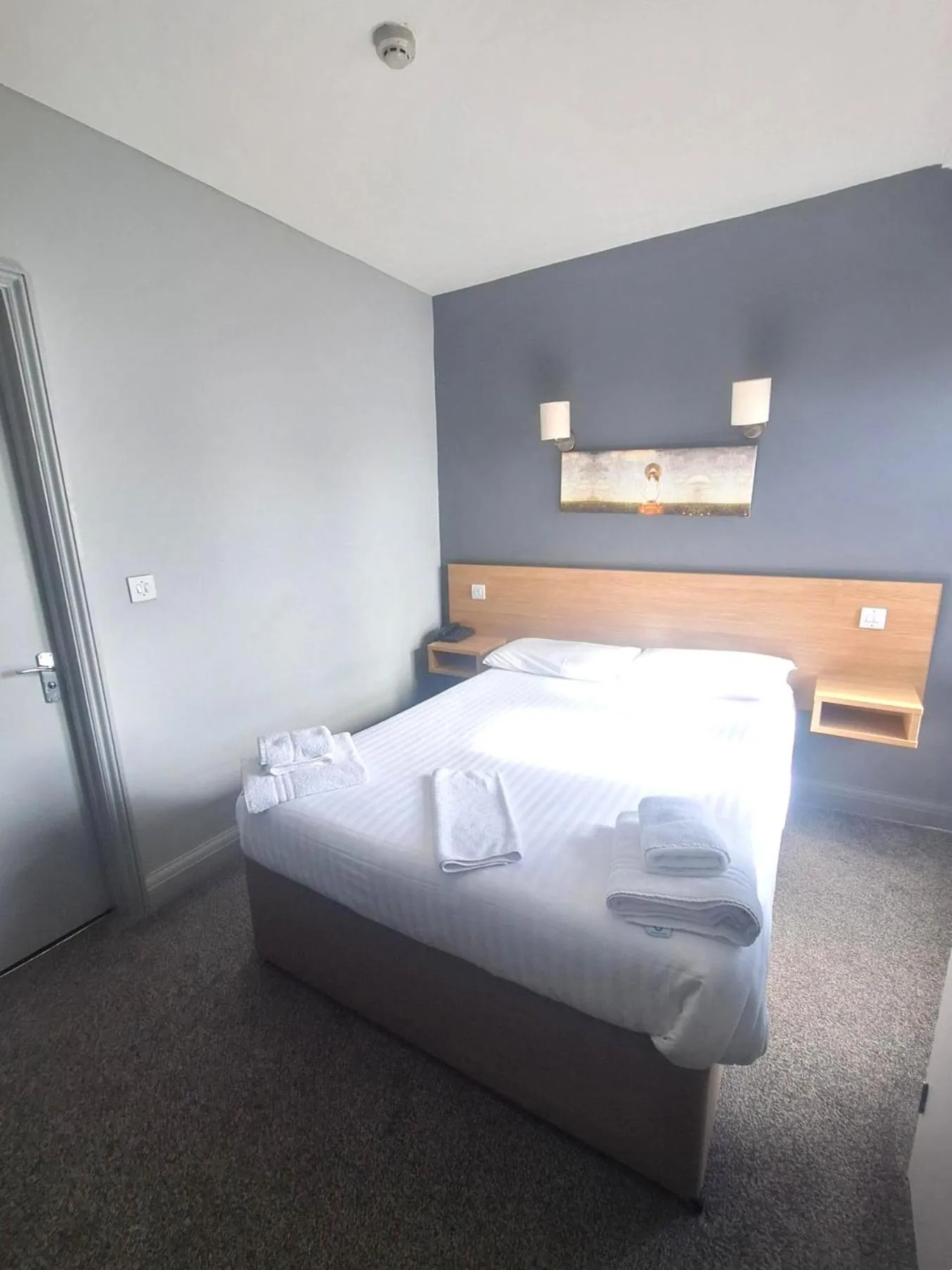 Bed in The Burlington Hotel