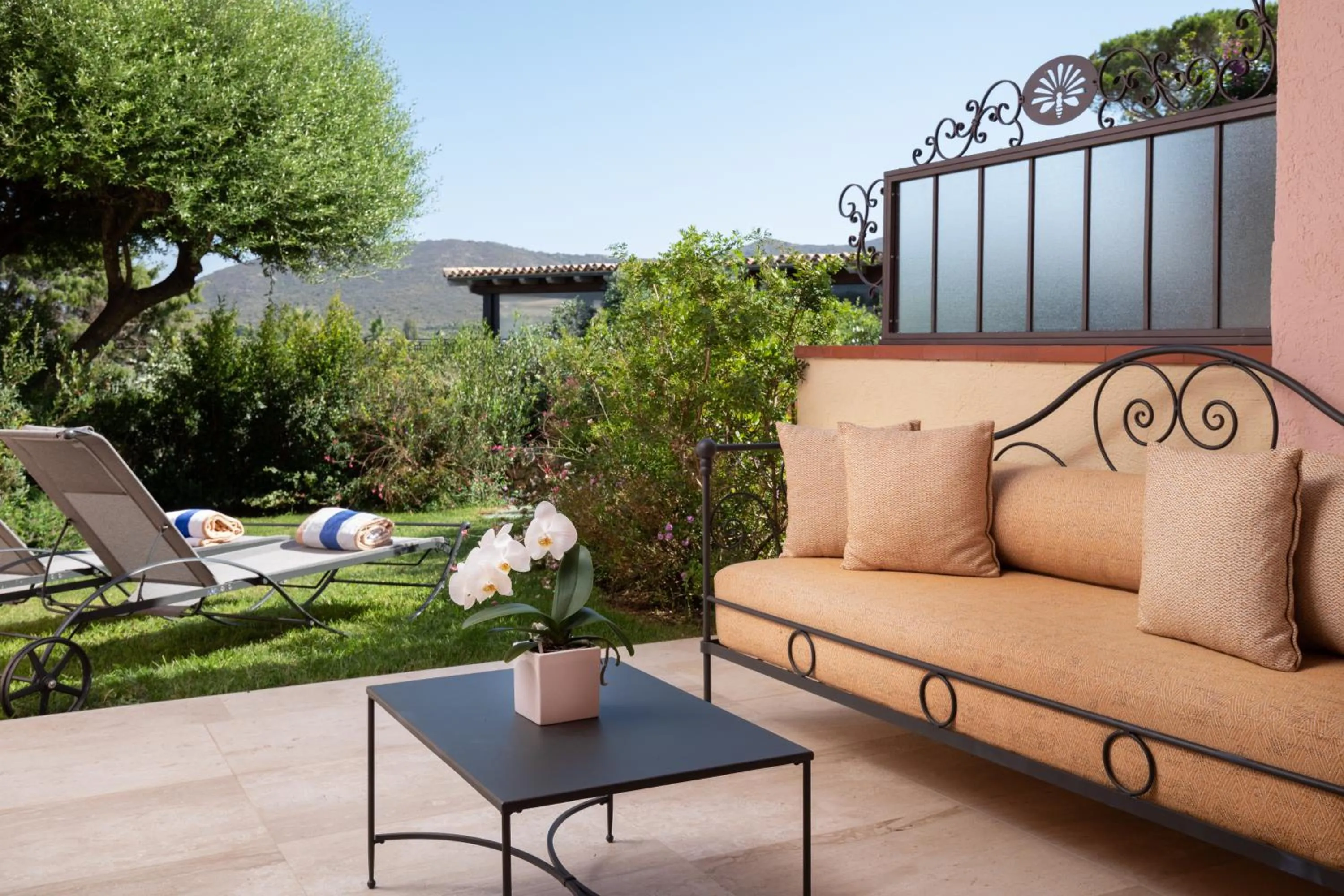 Patio in Hotel Abi d'Oru