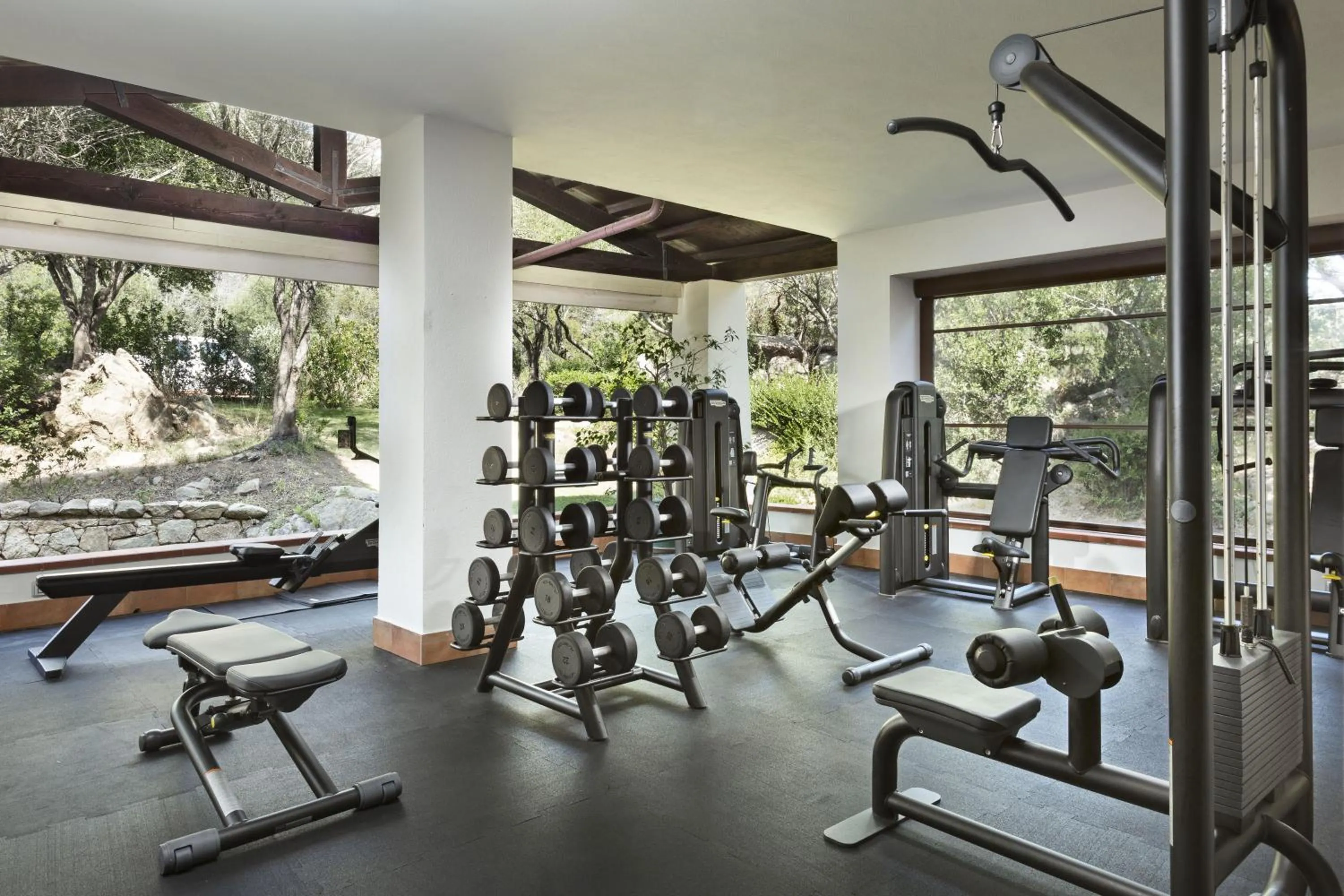 Fitness centre/facilities in Hotel Abi d'Oru