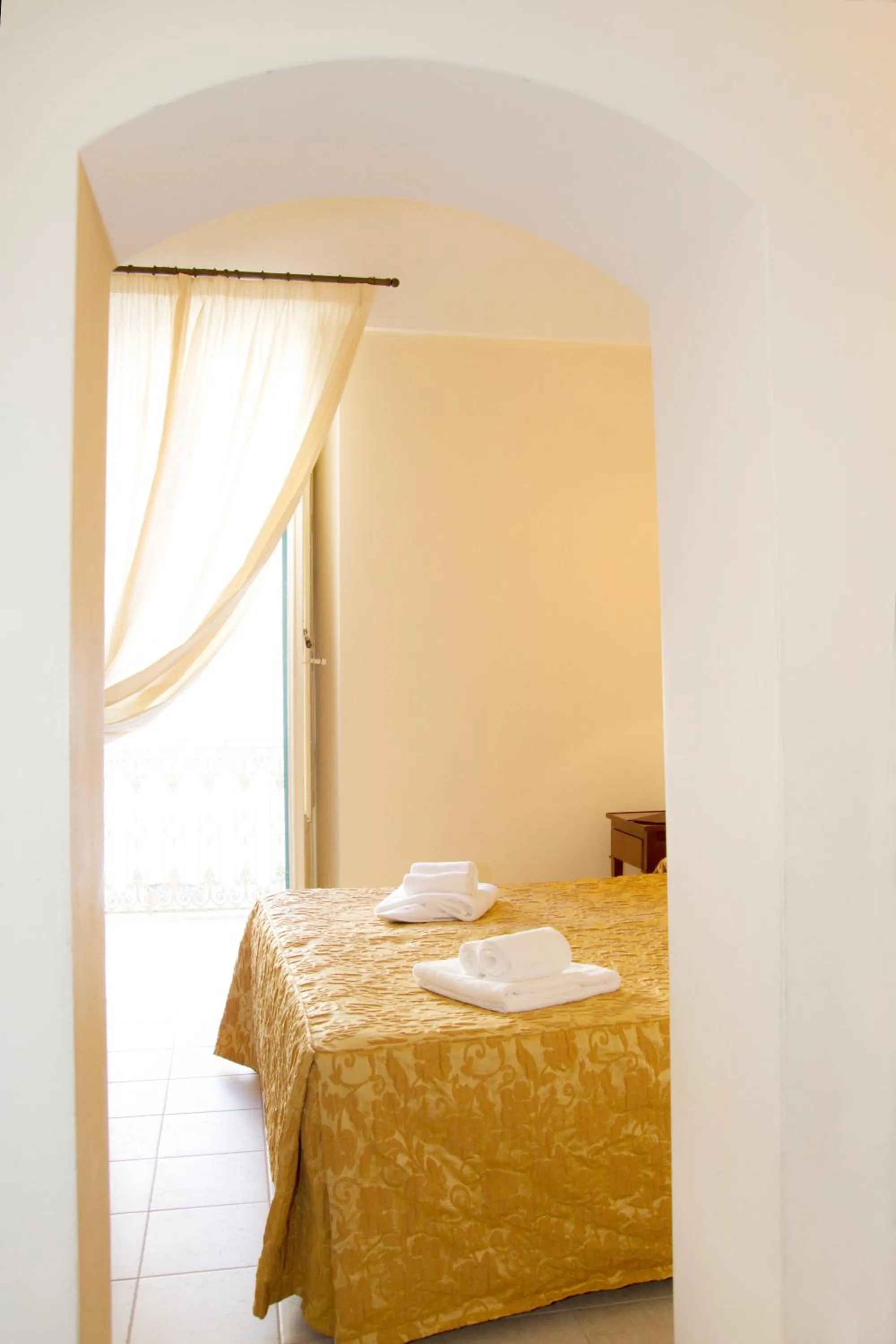 Bed in Hotel Lanzillotta