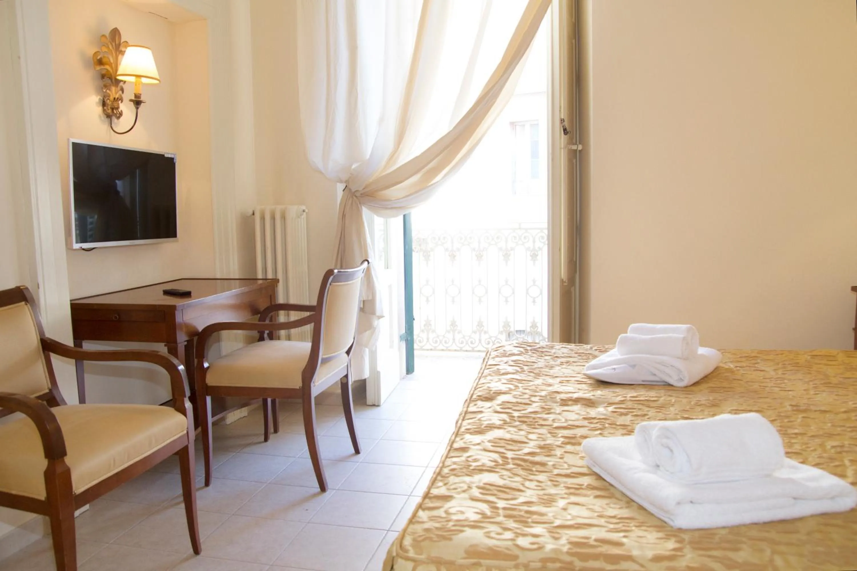 Bed in Hotel Lanzillotta