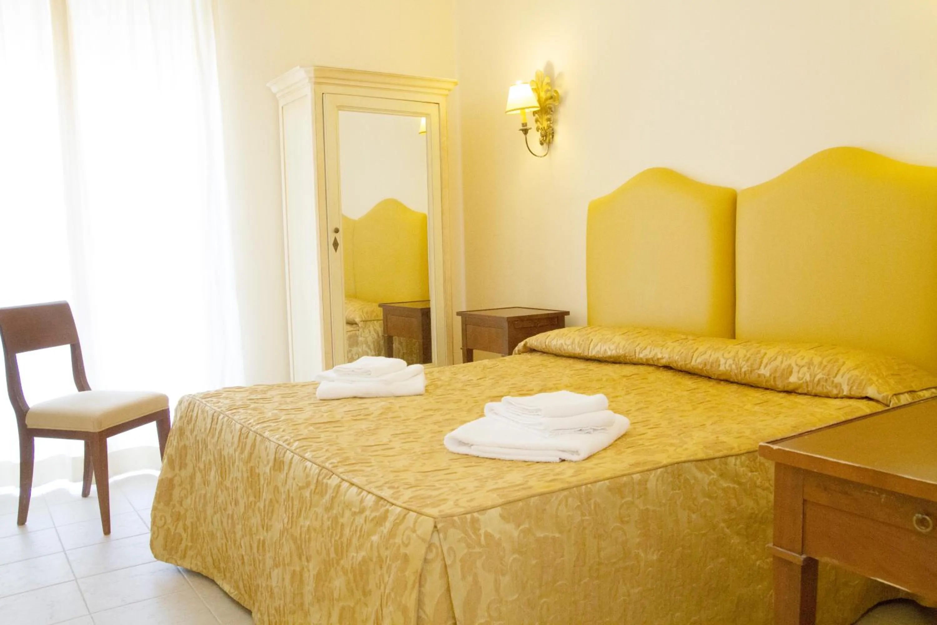 Bed in Hotel Lanzillotta