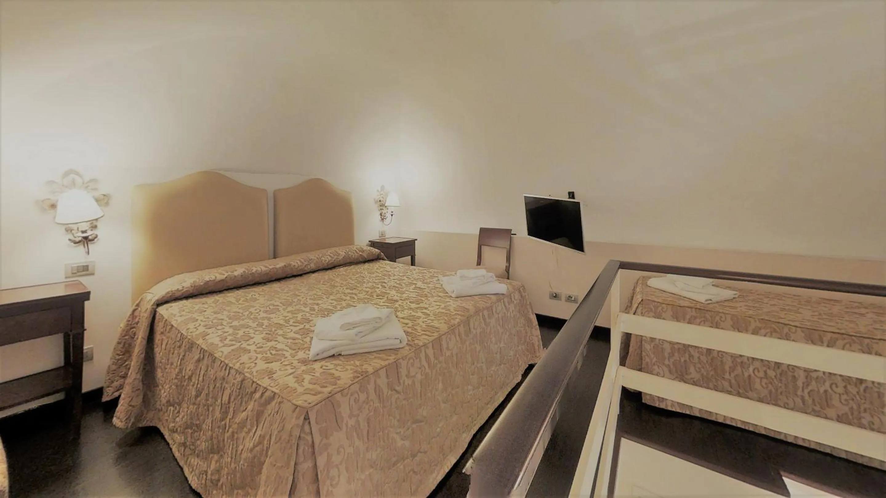 Bed in Hotel Lanzillotta