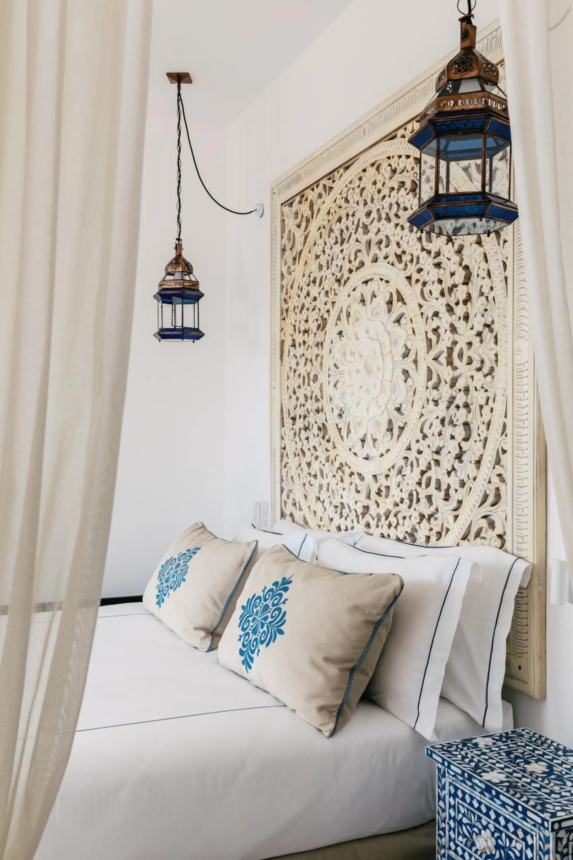 Bed in Falkensteiner Resort Capo Boi