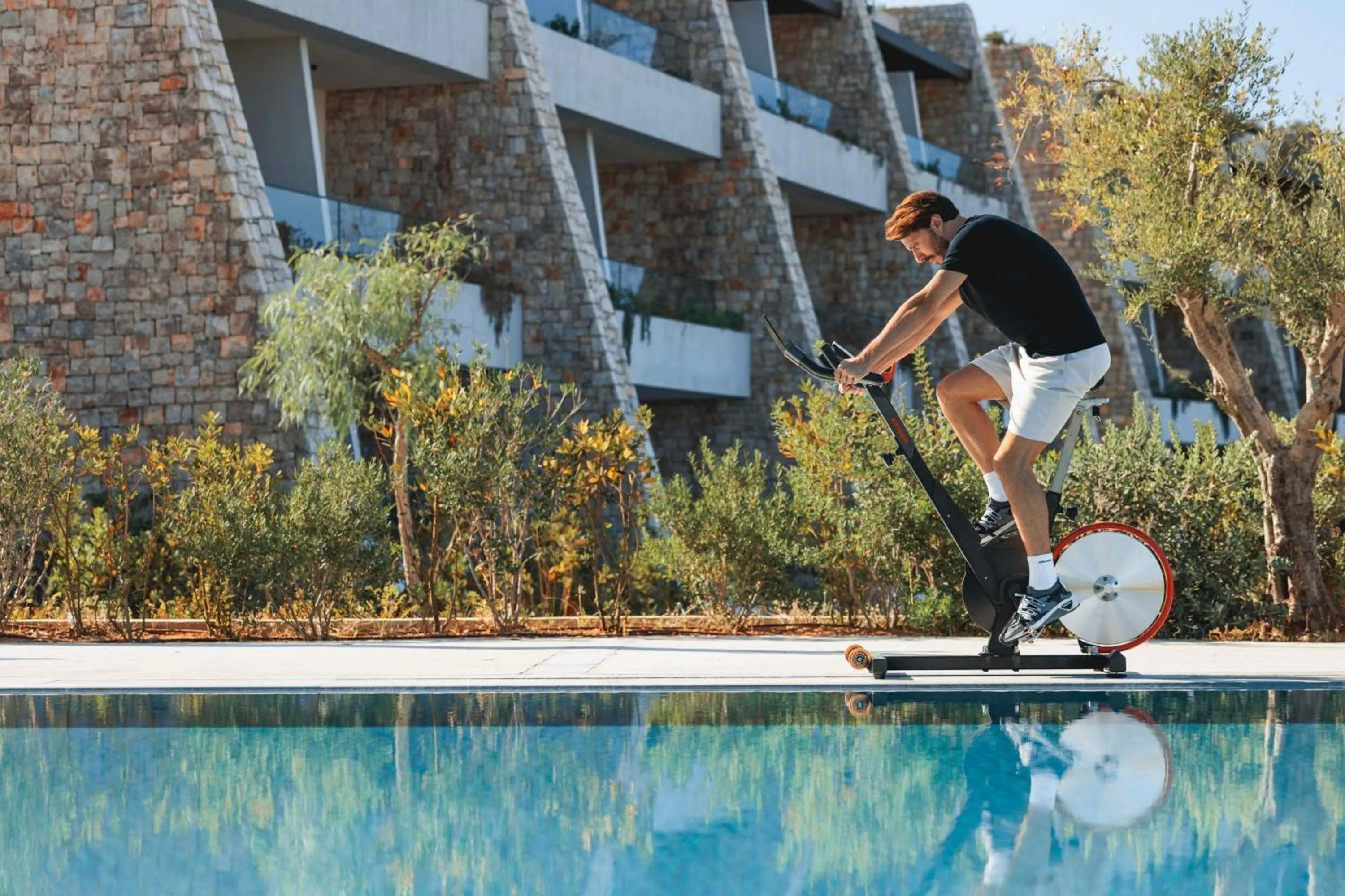 Swimming pool in W Costa Navarino