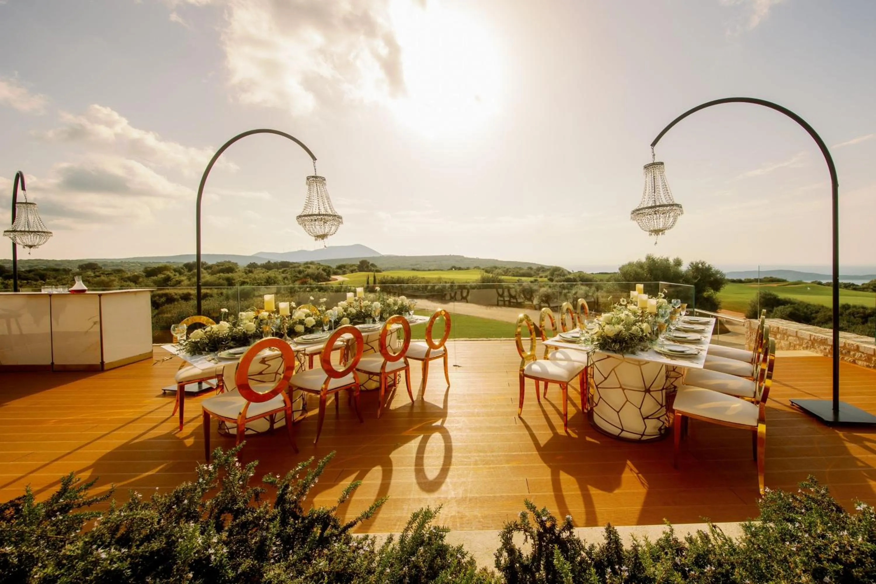Banquet/Function facilities in W Costa Navarino