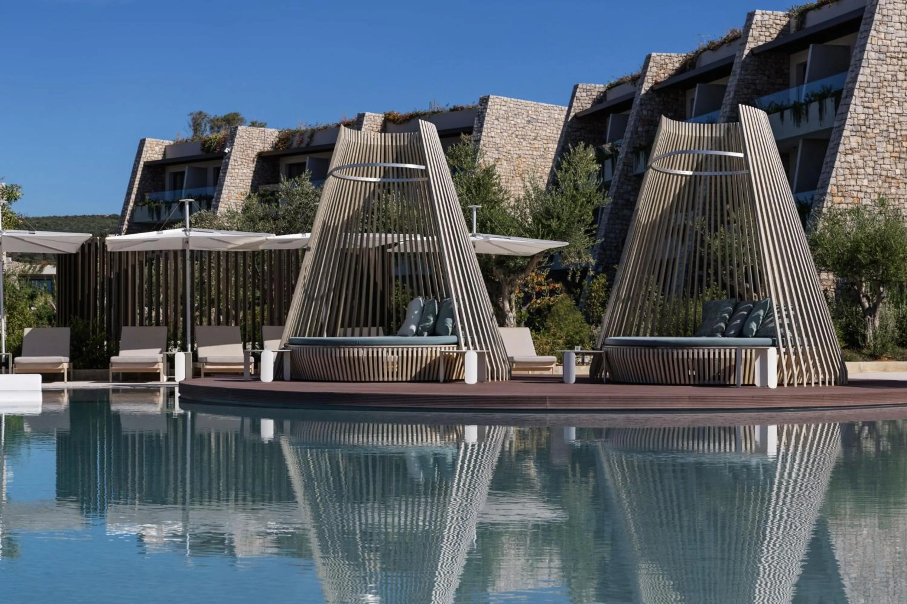 Swimming pool in W Costa Navarino