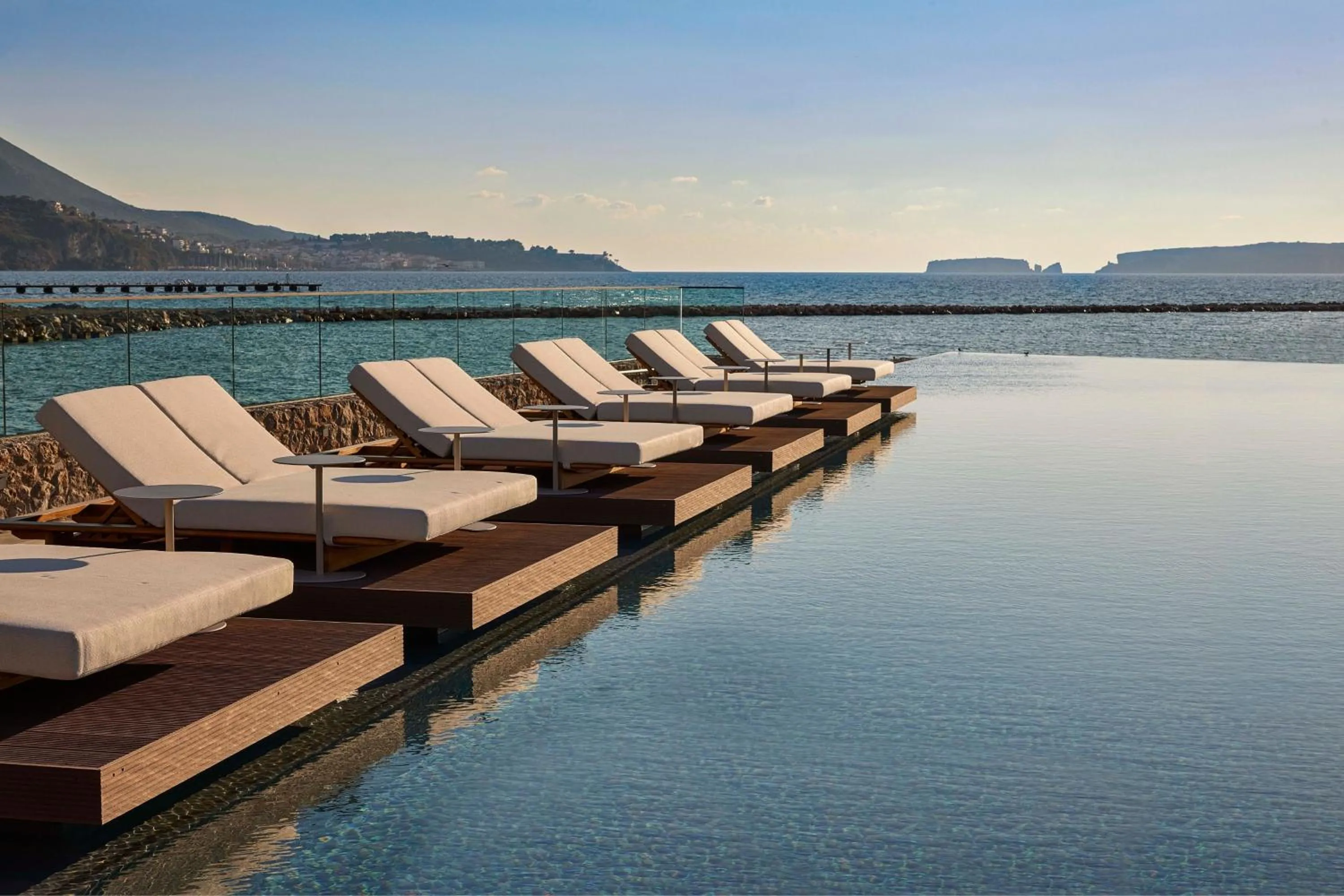 Swimming pool in W Costa Navarino