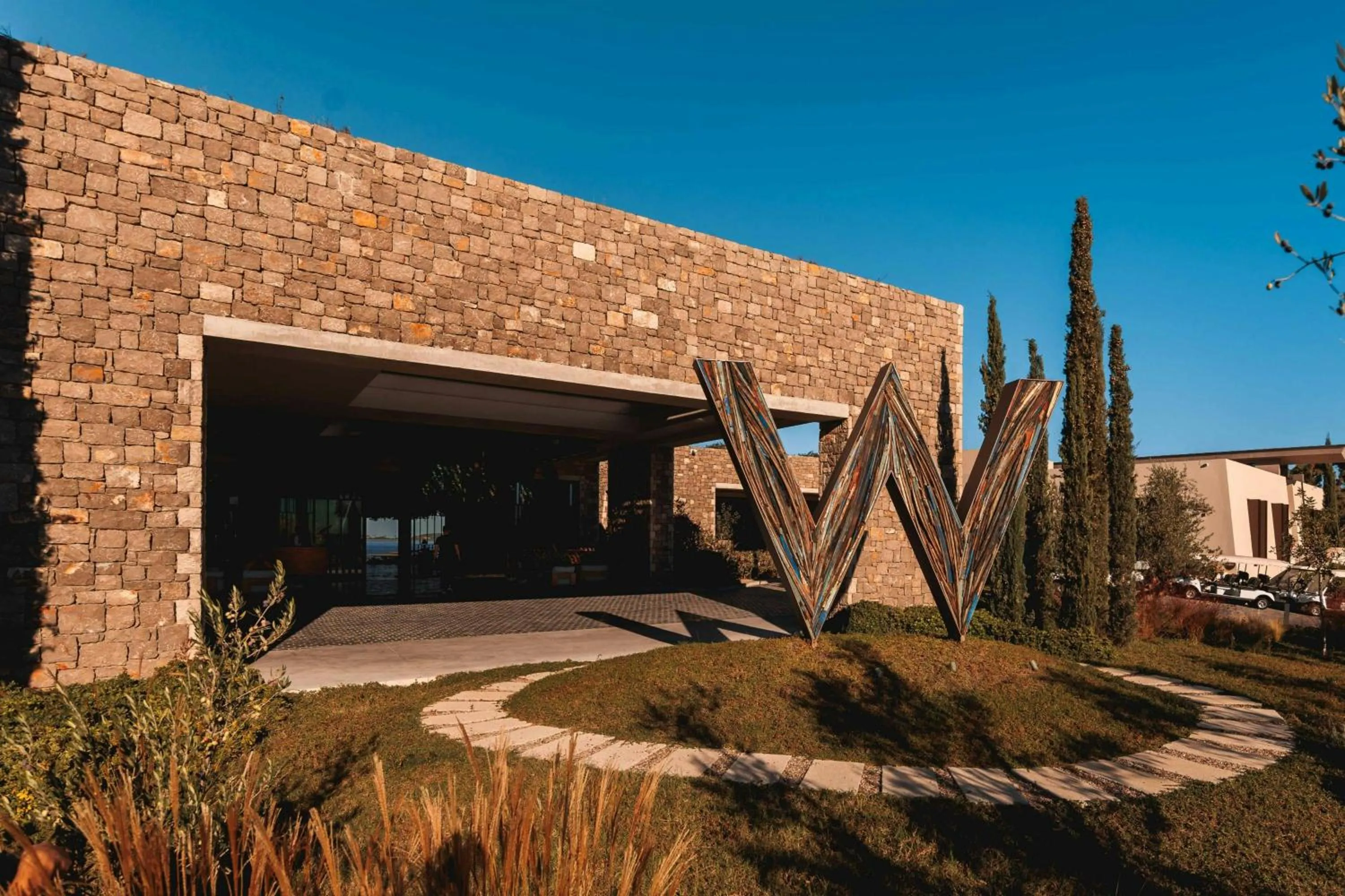 View (from property/room) in W Costa Navarino