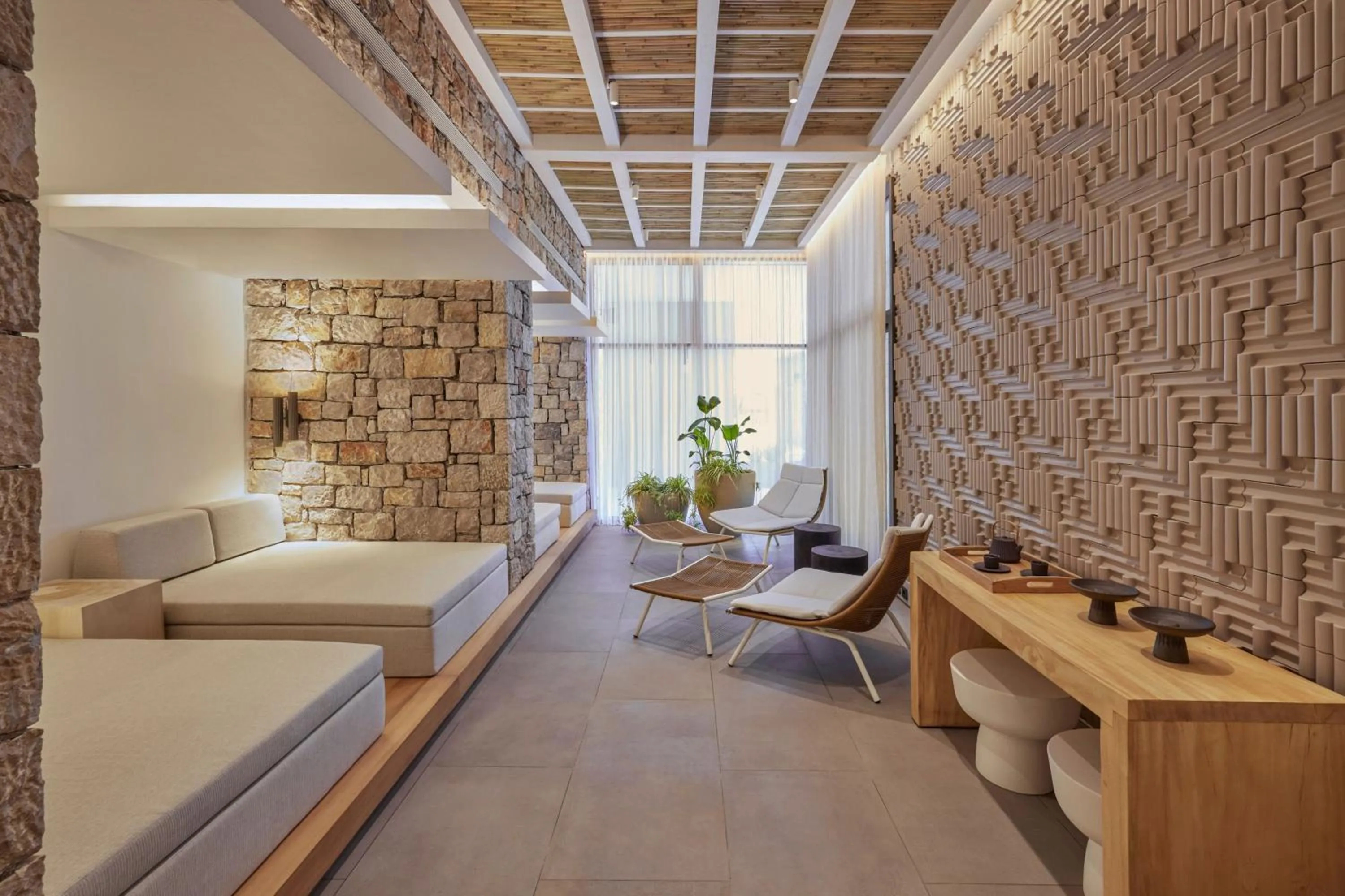 Spa and wellness centre/facilities, Bed in W Costa Navarino