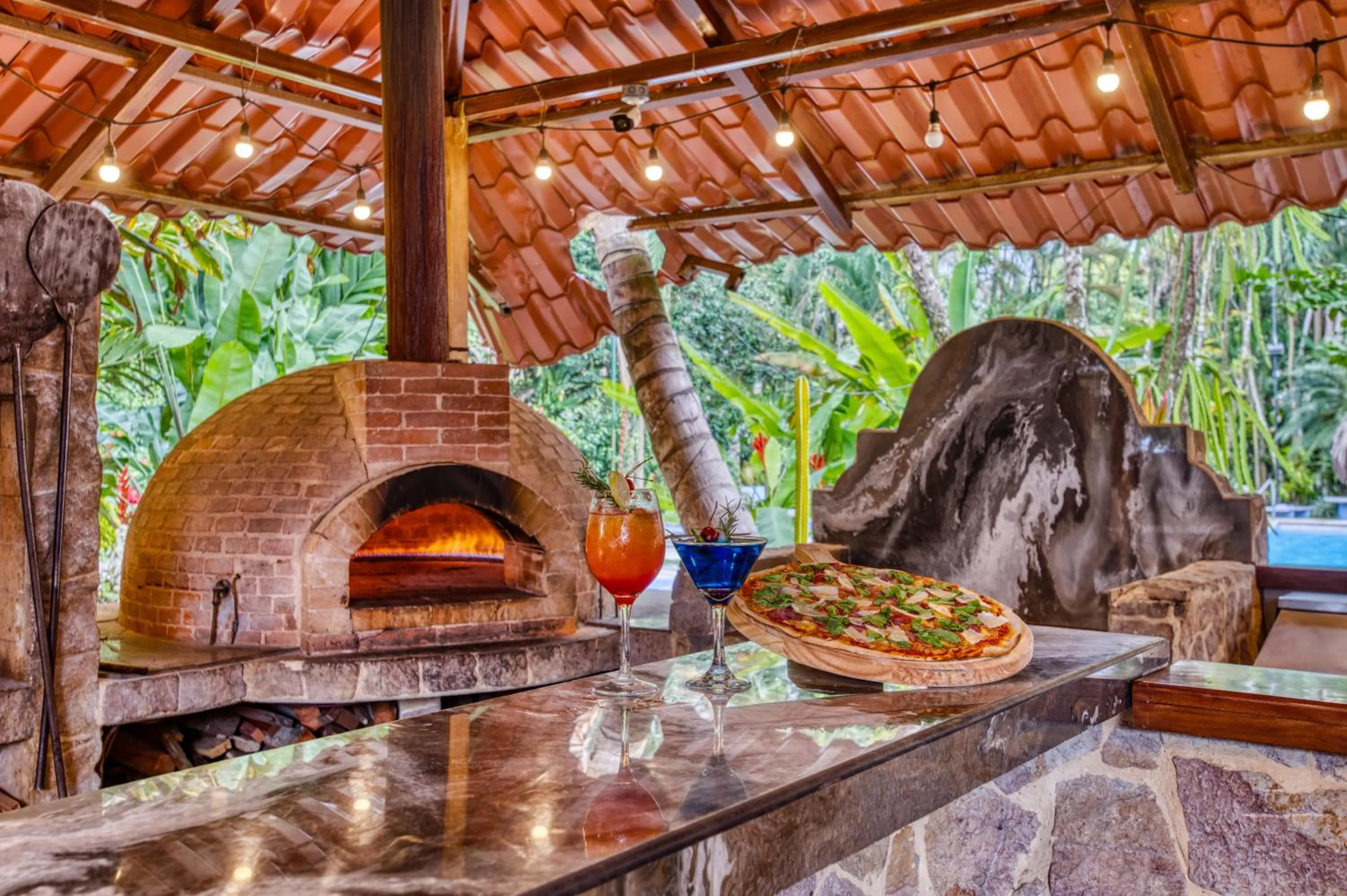 Restaurant/places to eat in Atlantida Lodge Cahuita
