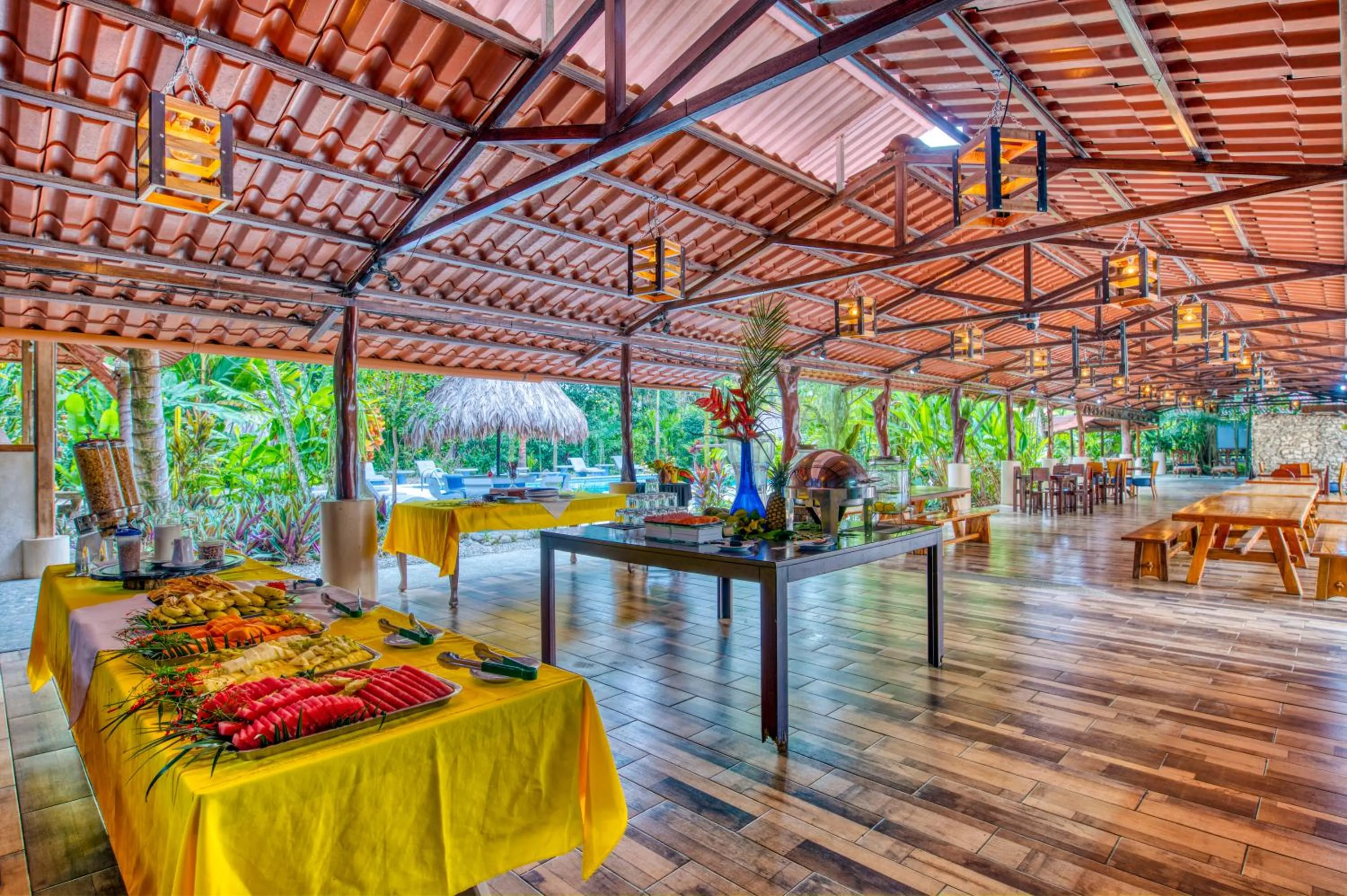 Restaurant/places to eat in Atlantida Lodge Cahuita