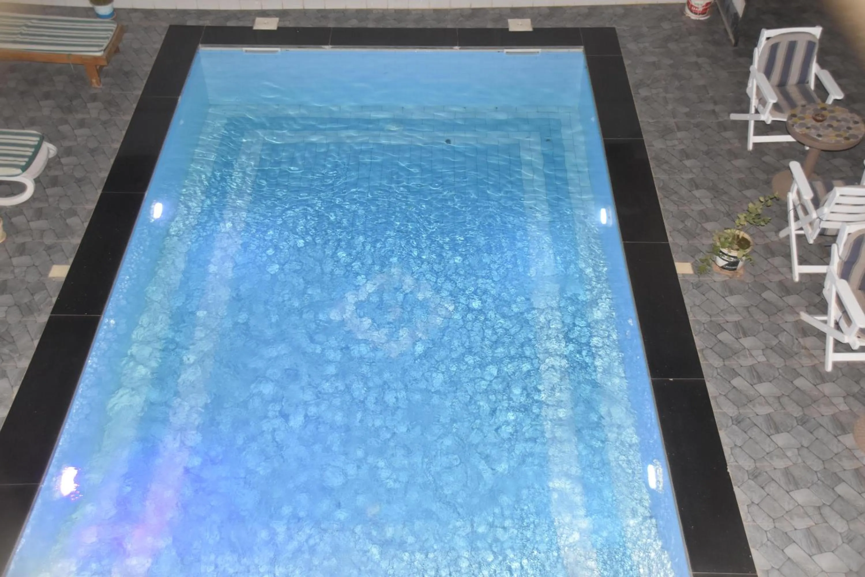 Pool view in Orient star hotel luxor