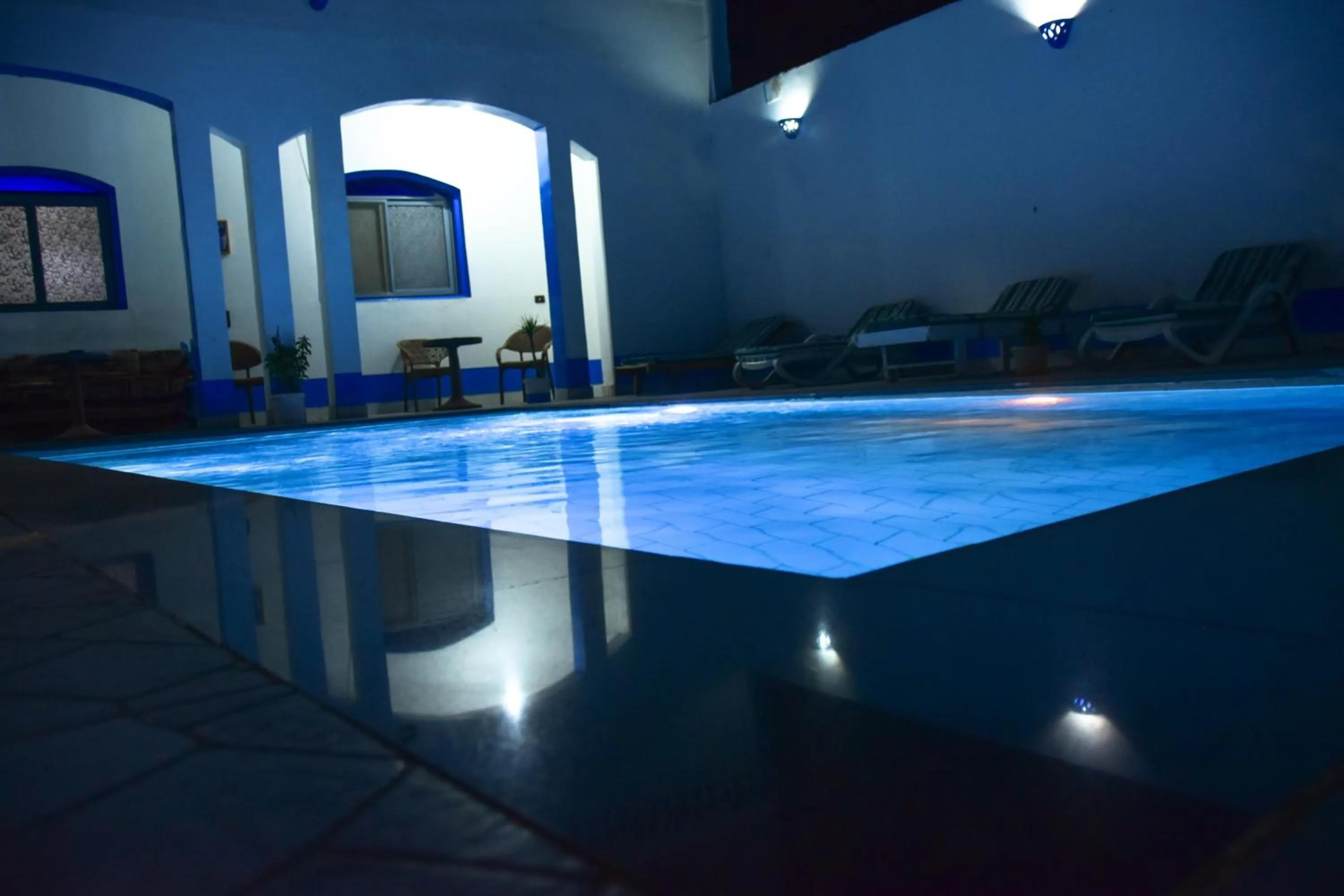 Swimming pool in Orient star hotel luxor