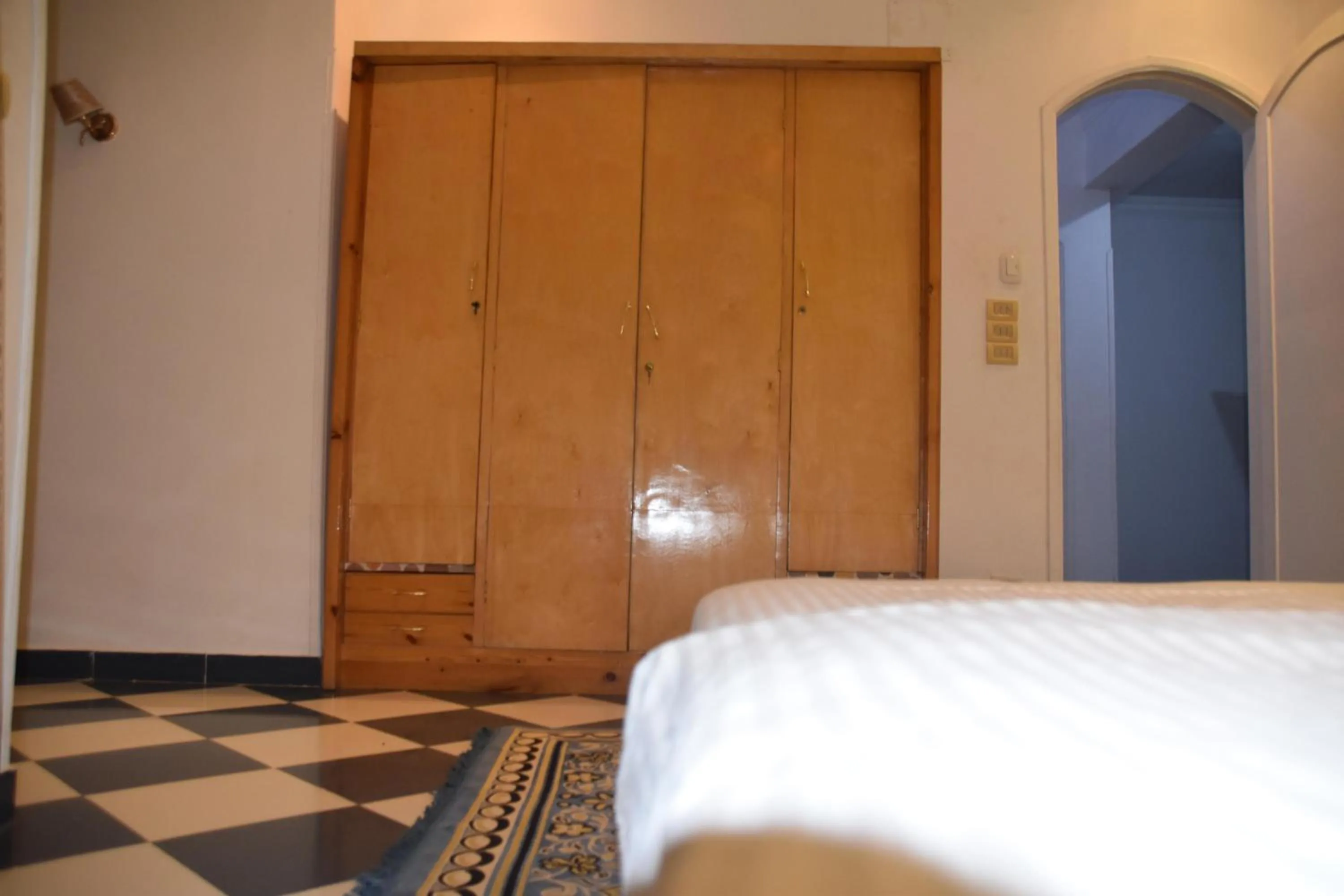 Bed in Orient star hotel luxor