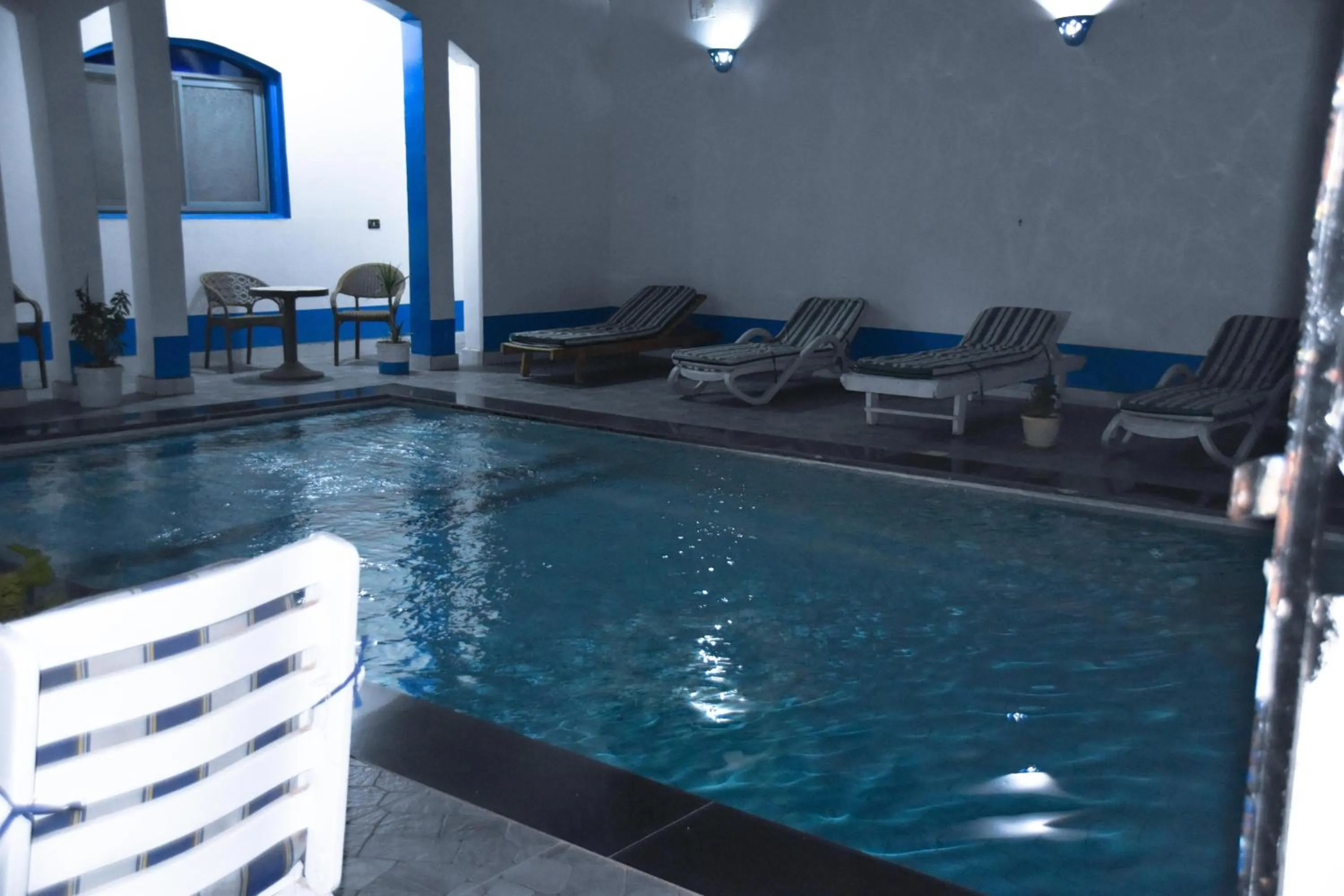 Pool view in Orient star hotel luxor