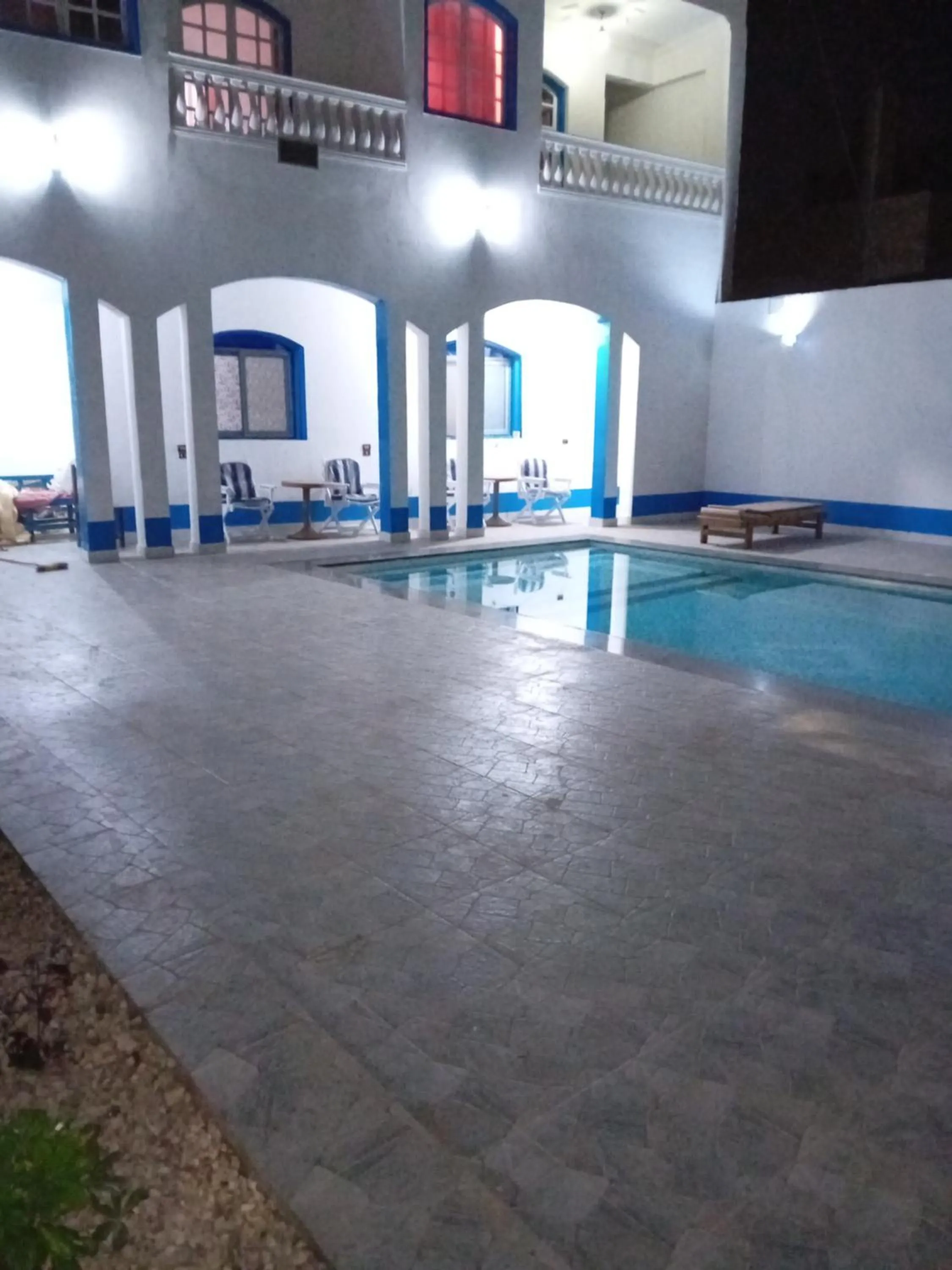 Pool view in Orient star hotel luxor