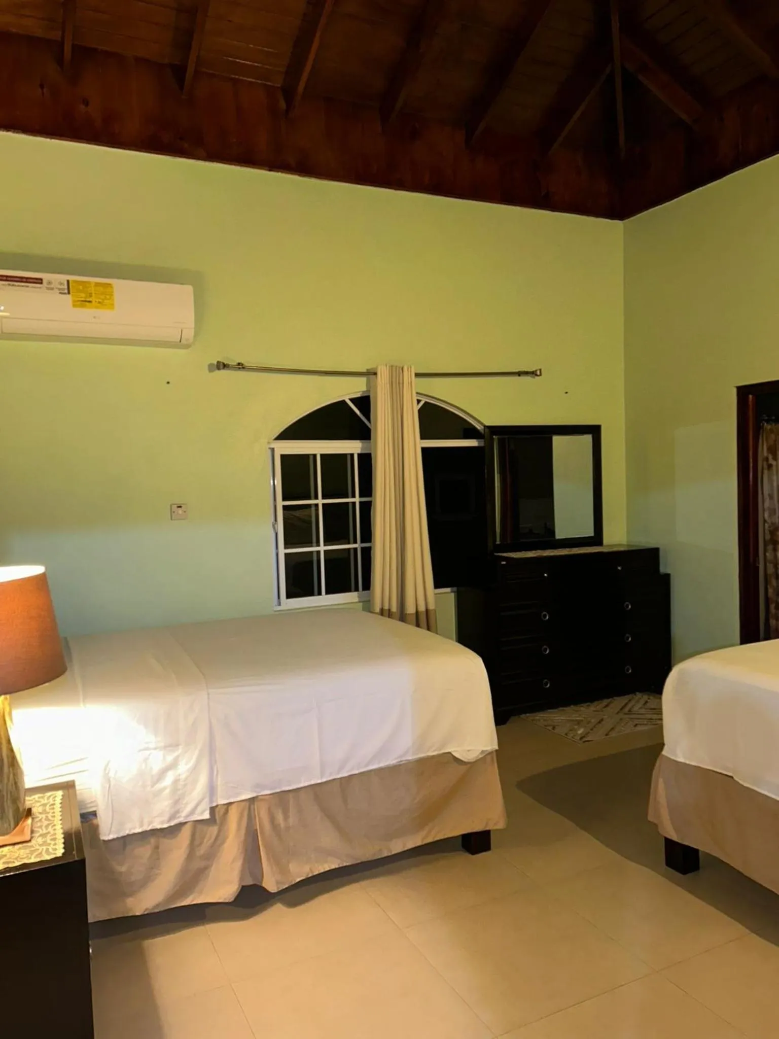 Bed in White House by White River