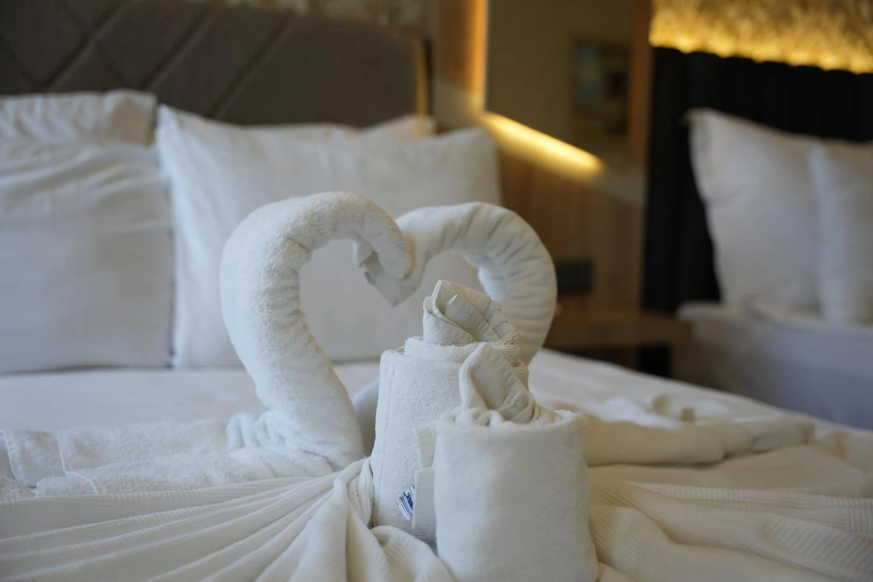 Bed in Isnova Hotel Airport