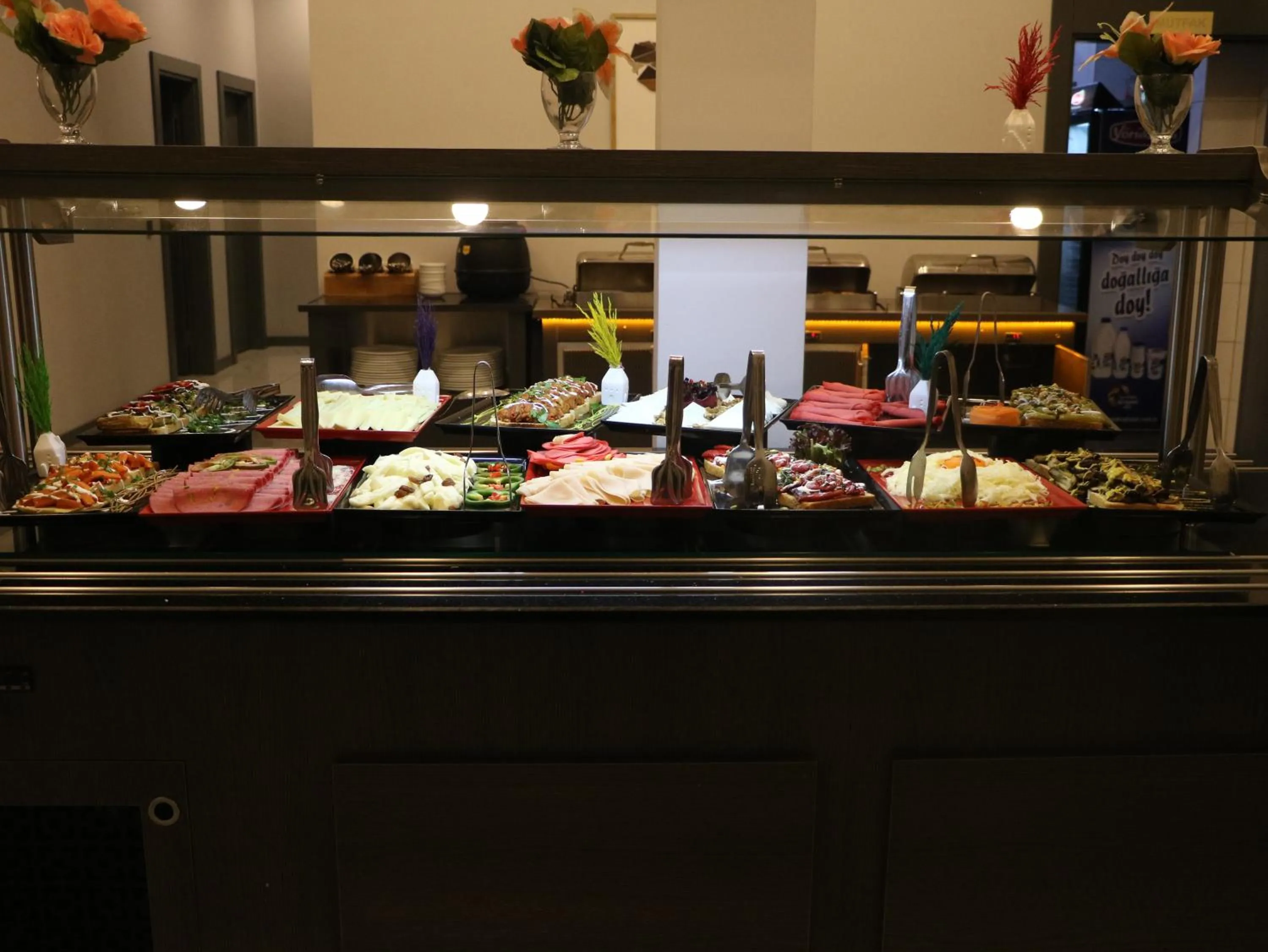 Buffet breakfast in Isnova Hotel Airport