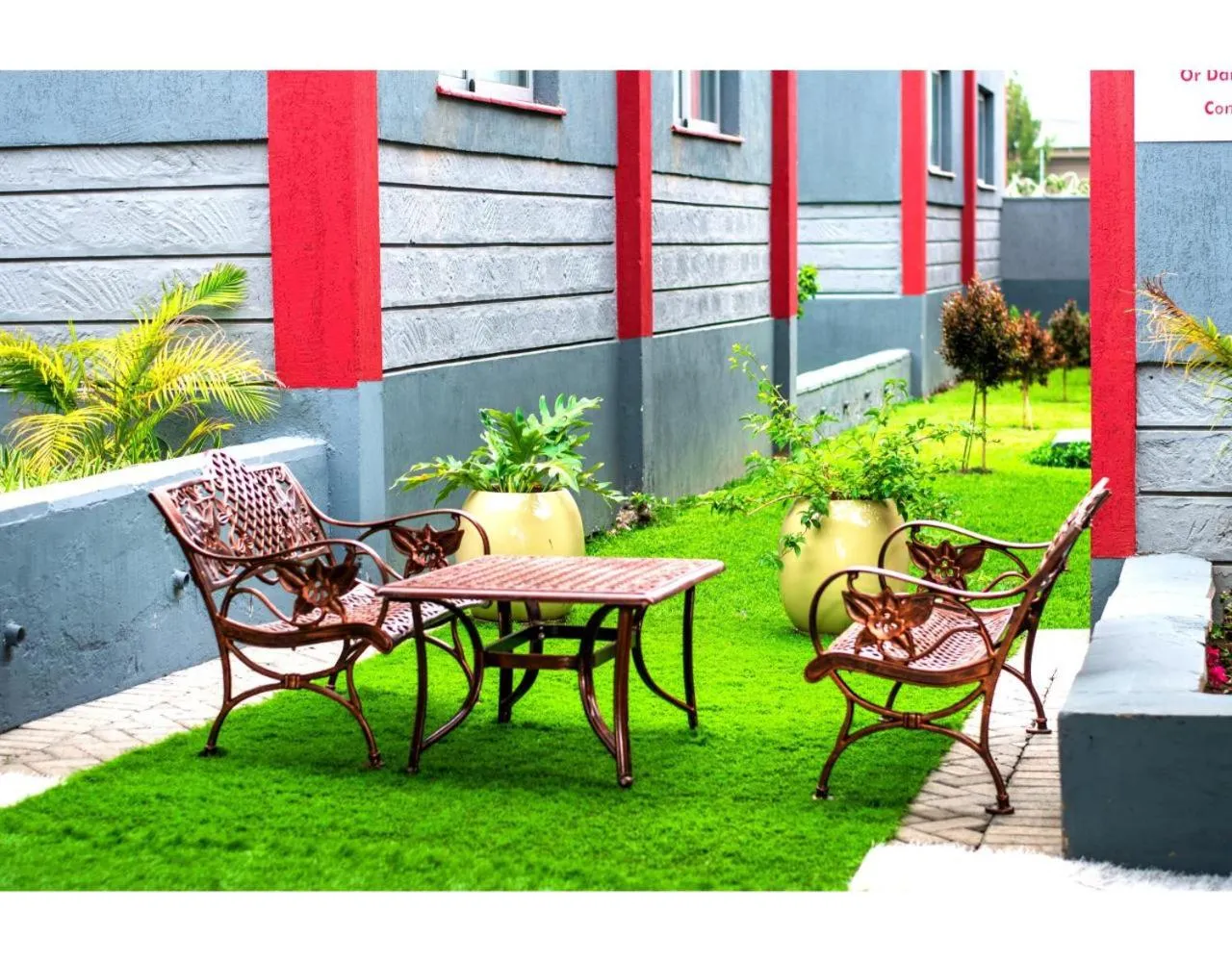 View (from property/room) in Blooming Suites