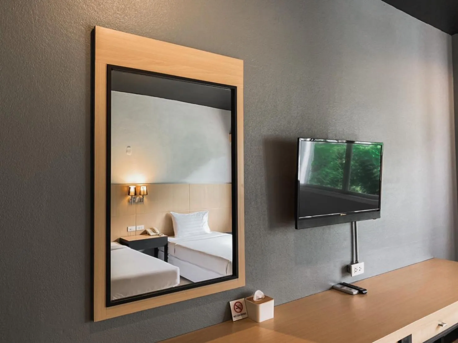 Photo of the whole room, Bed in Garden View Betong Hotel