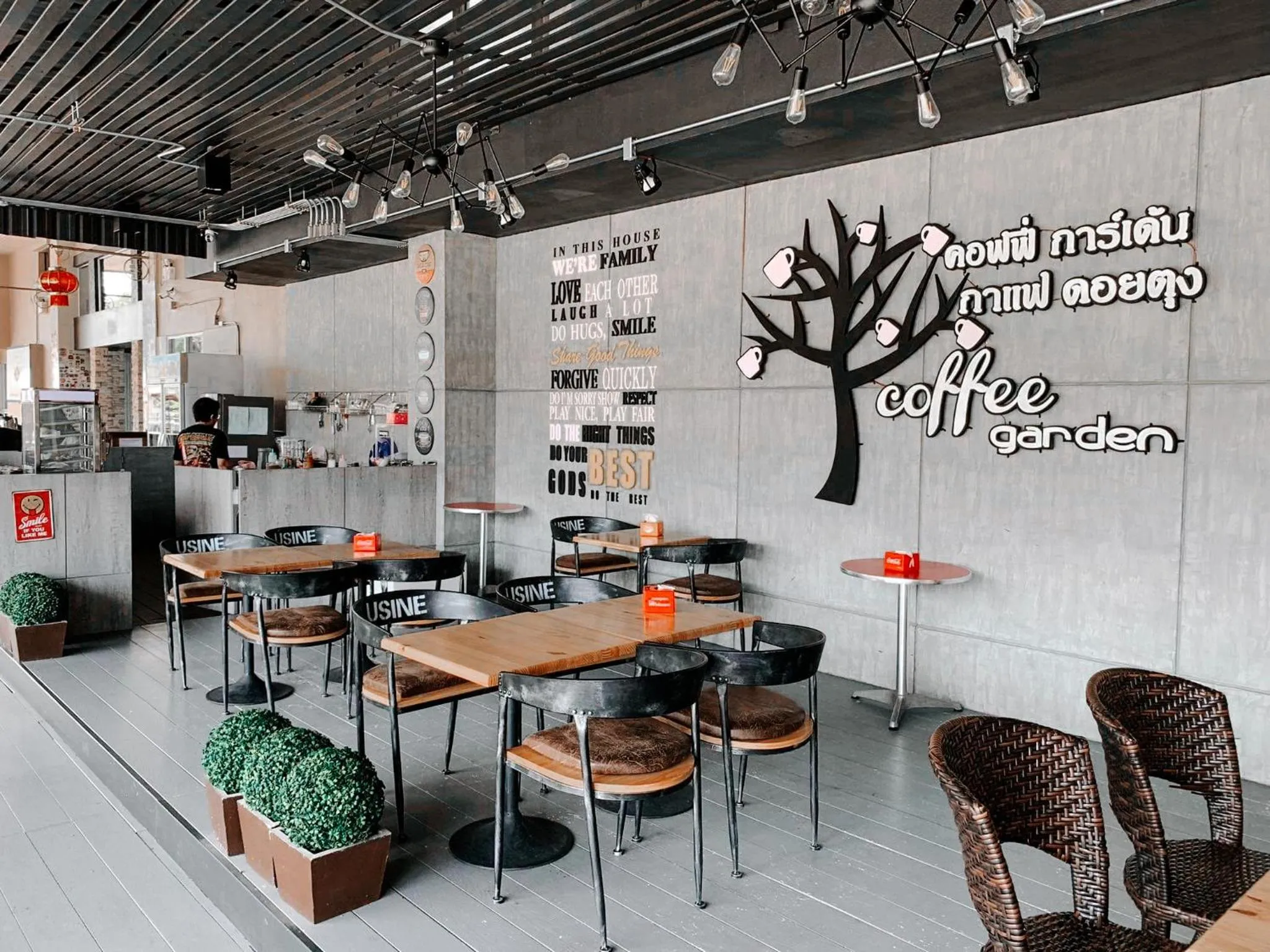 On site in Garden View Betong Hotel