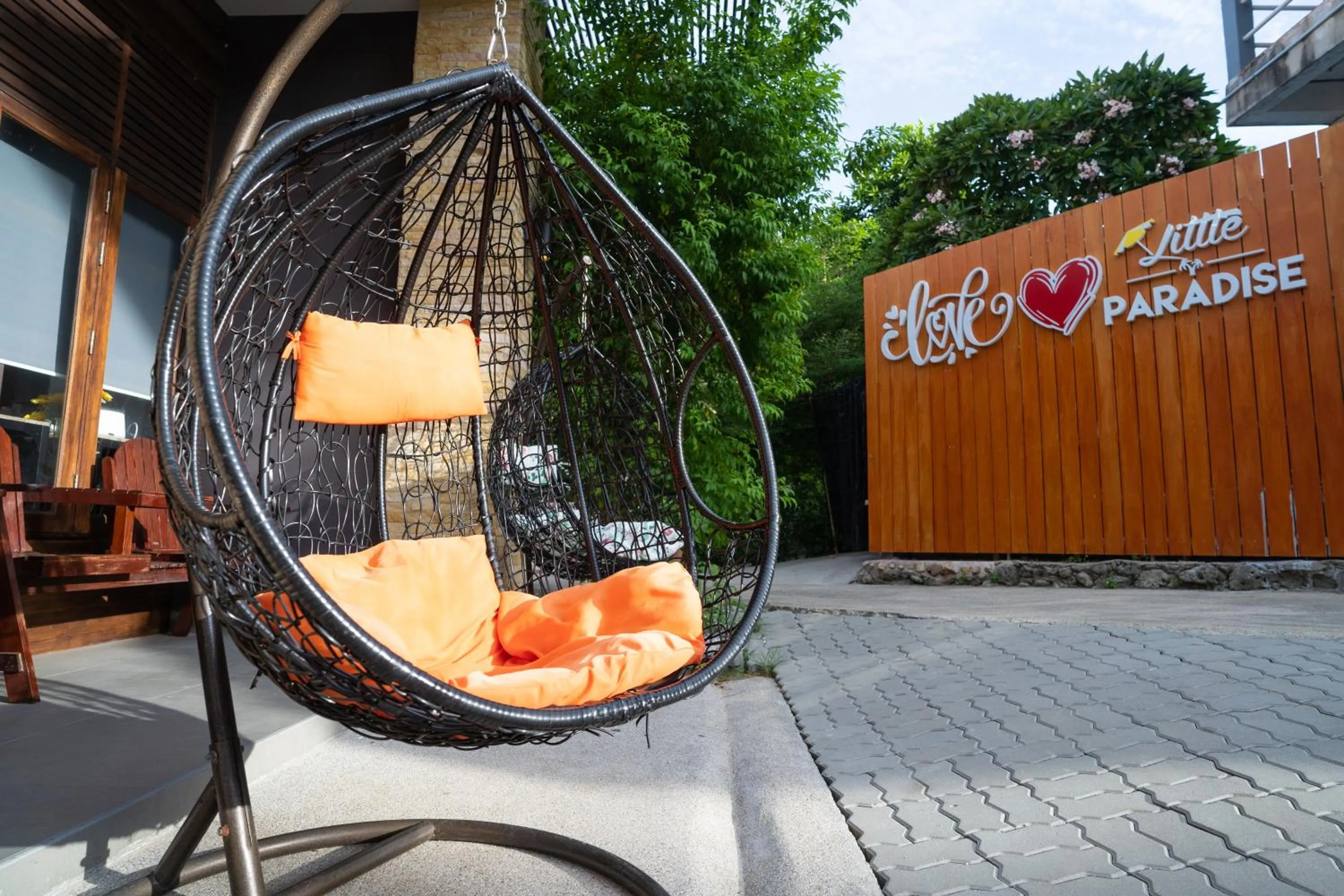 Patio in Little Paradise Haad Rin Koh Phangan