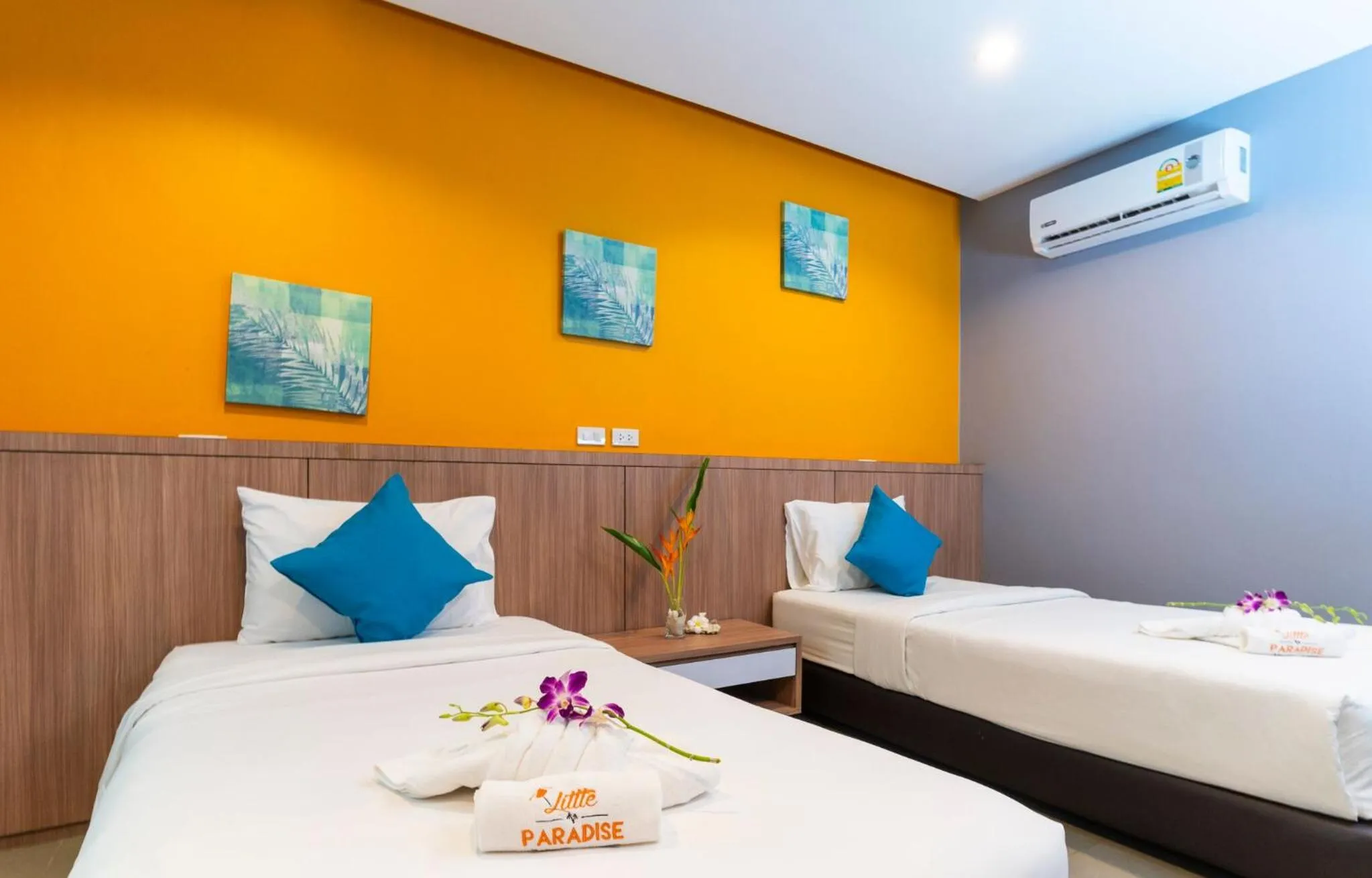 Bed in Little Paradise Haad Rin Koh Phangan