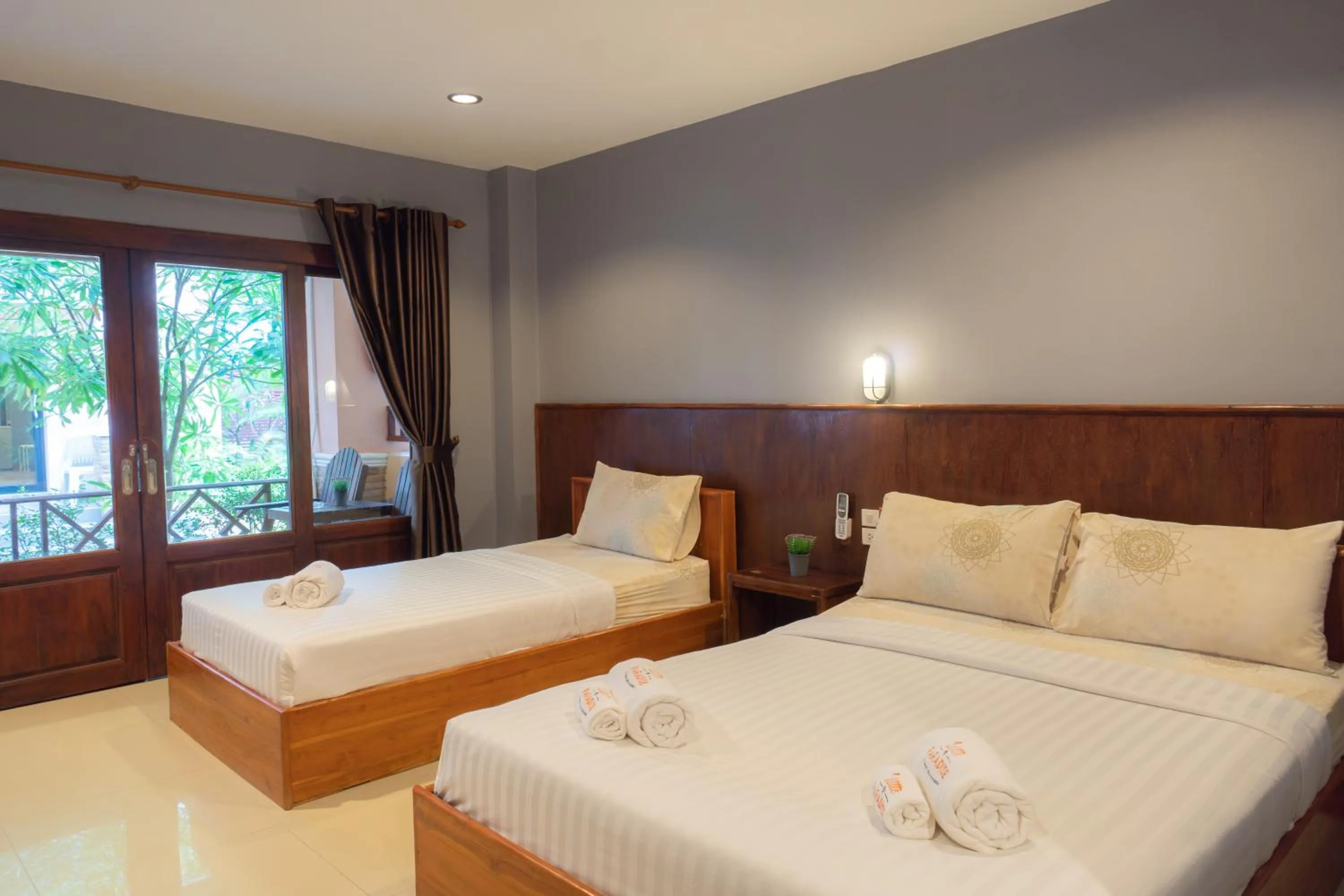 Bedroom, Bed in Little Paradise Haad Rin Koh Phangan