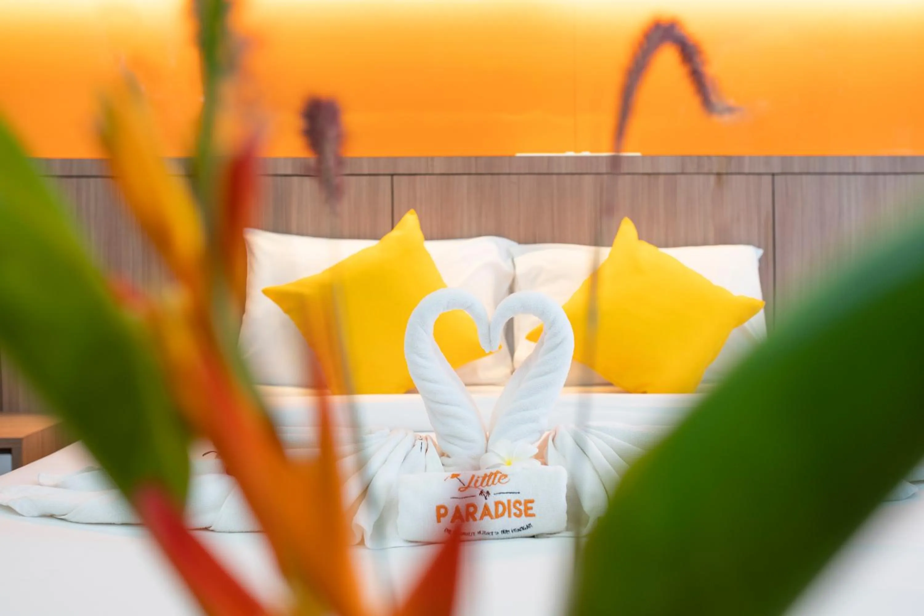 Bed in Little Paradise Haad Rin Koh Phangan