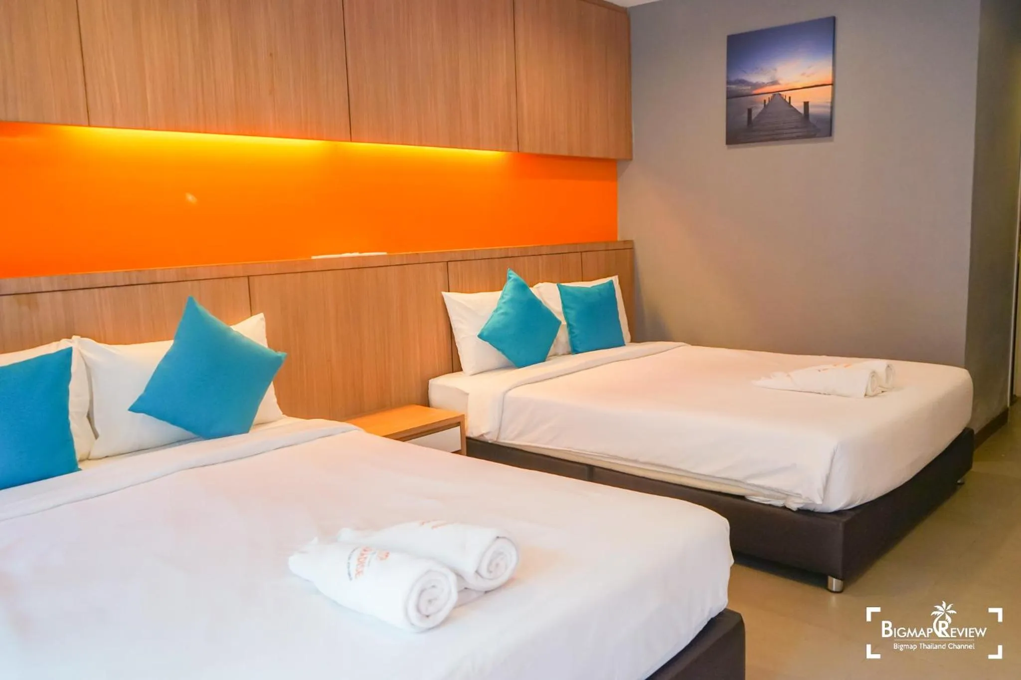 Bed in Little Paradise Haad Rin Koh Phangan