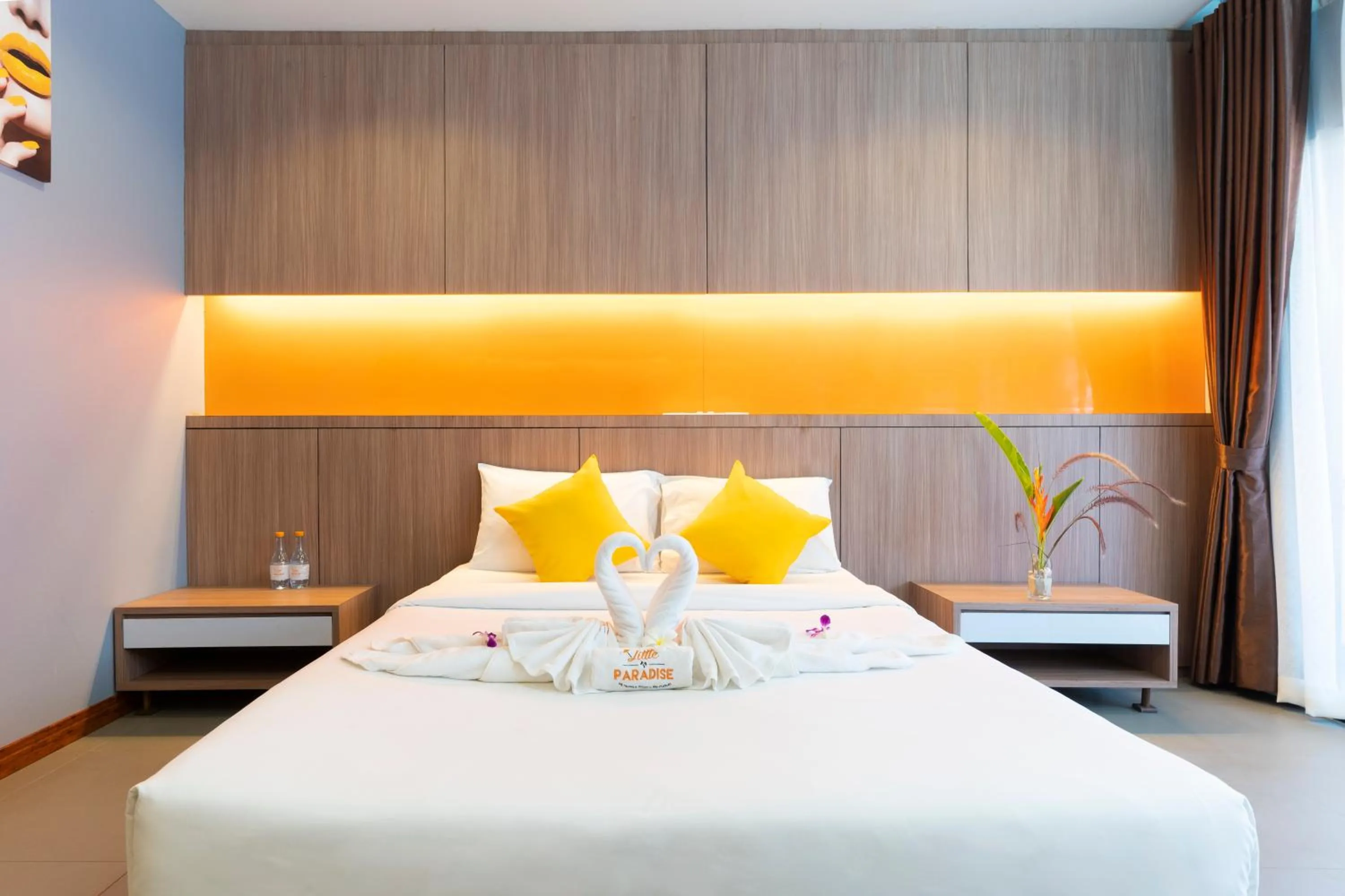 Bed in Little Paradise Haad Rin Koh Phangan