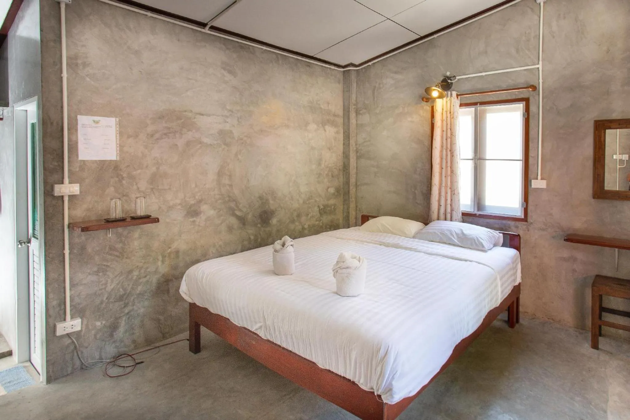 Property building, Bed in Frog Beach House