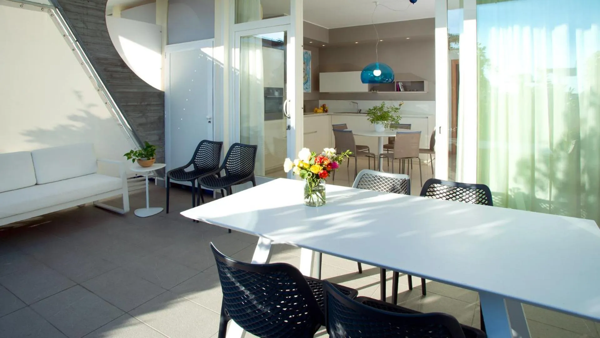 Balcony/Terrace in Hotel Marina Uno