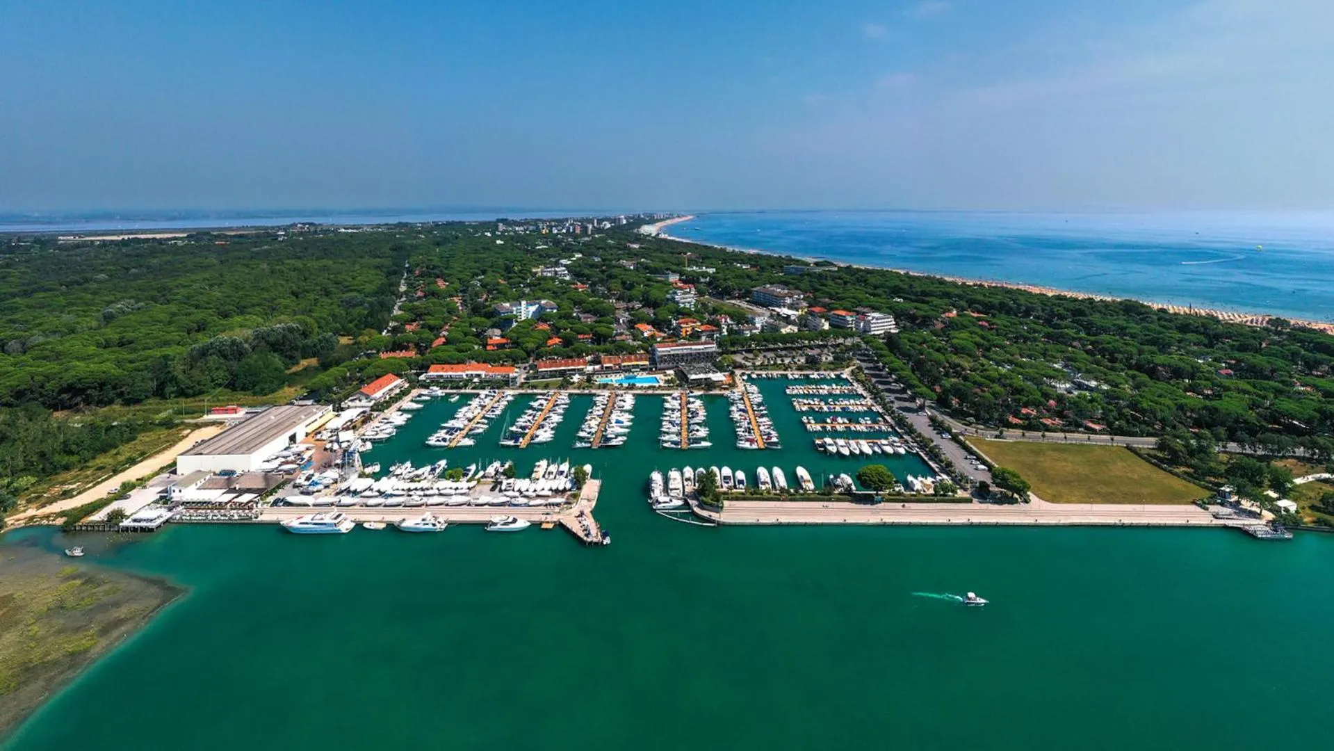 Bird's eye view in Hotel Marina Uno