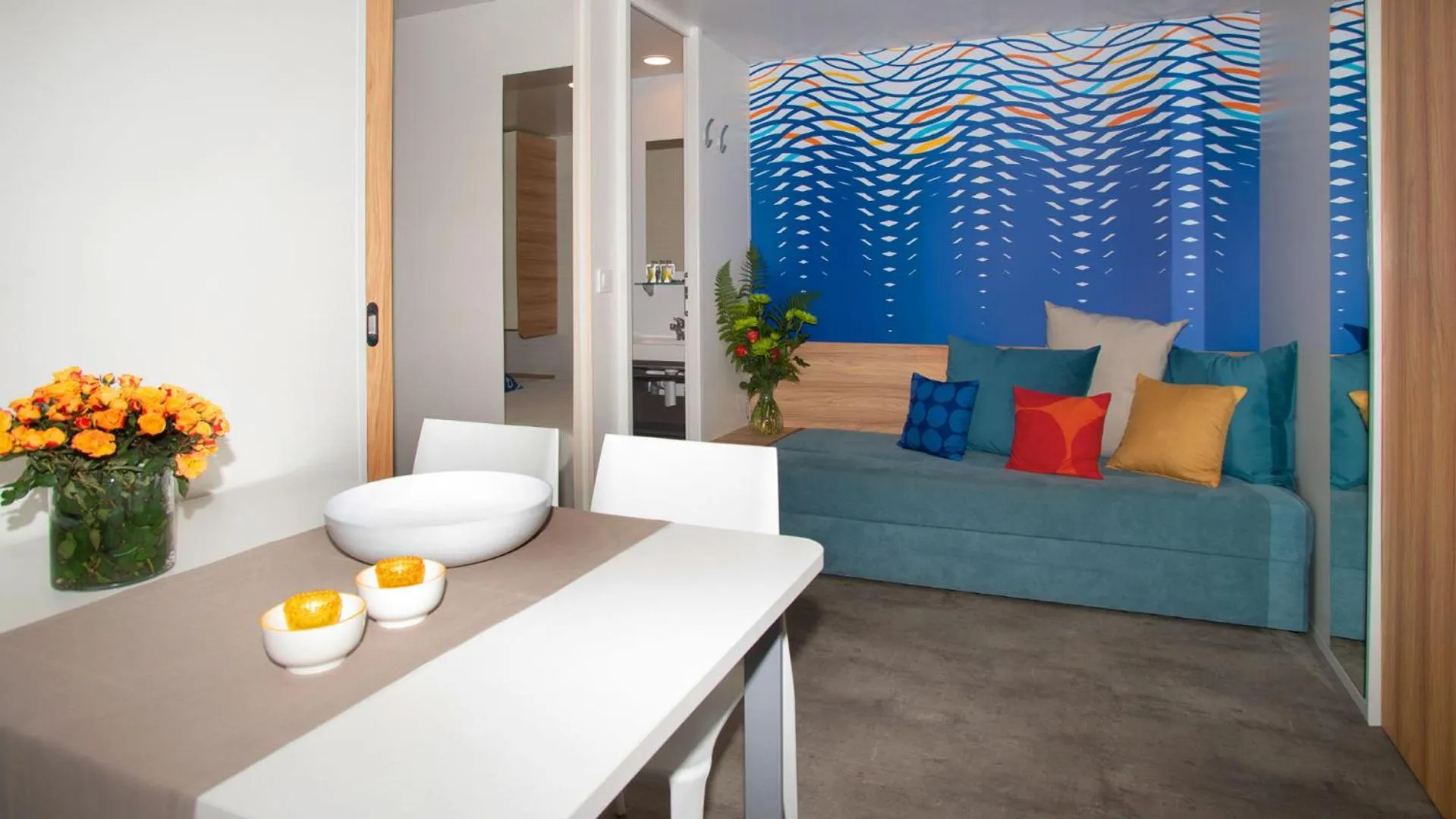 Living room in Hotel Marina Uno