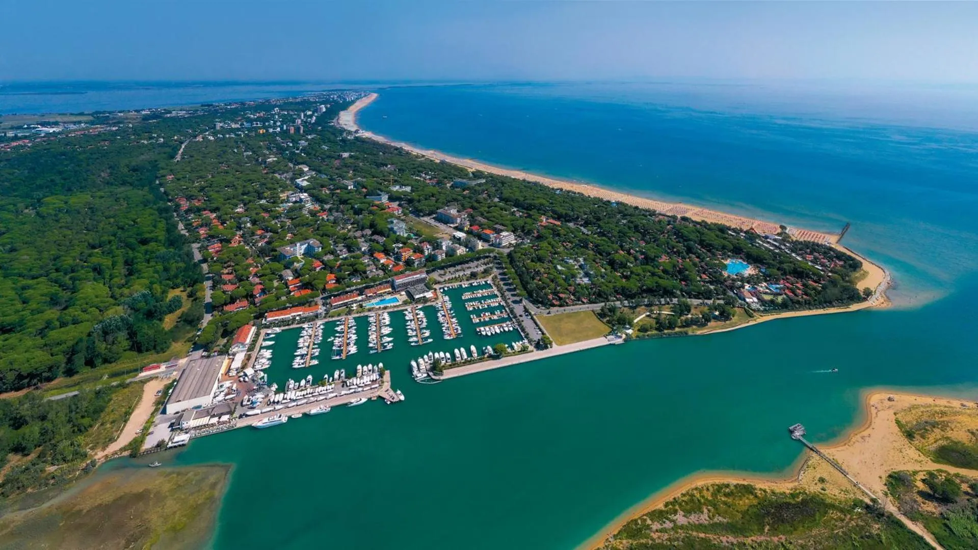 Bird's eye view in Hotel Marina Uno