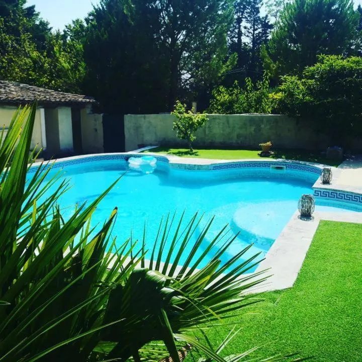 Swimming pool in Le Mas Paolo