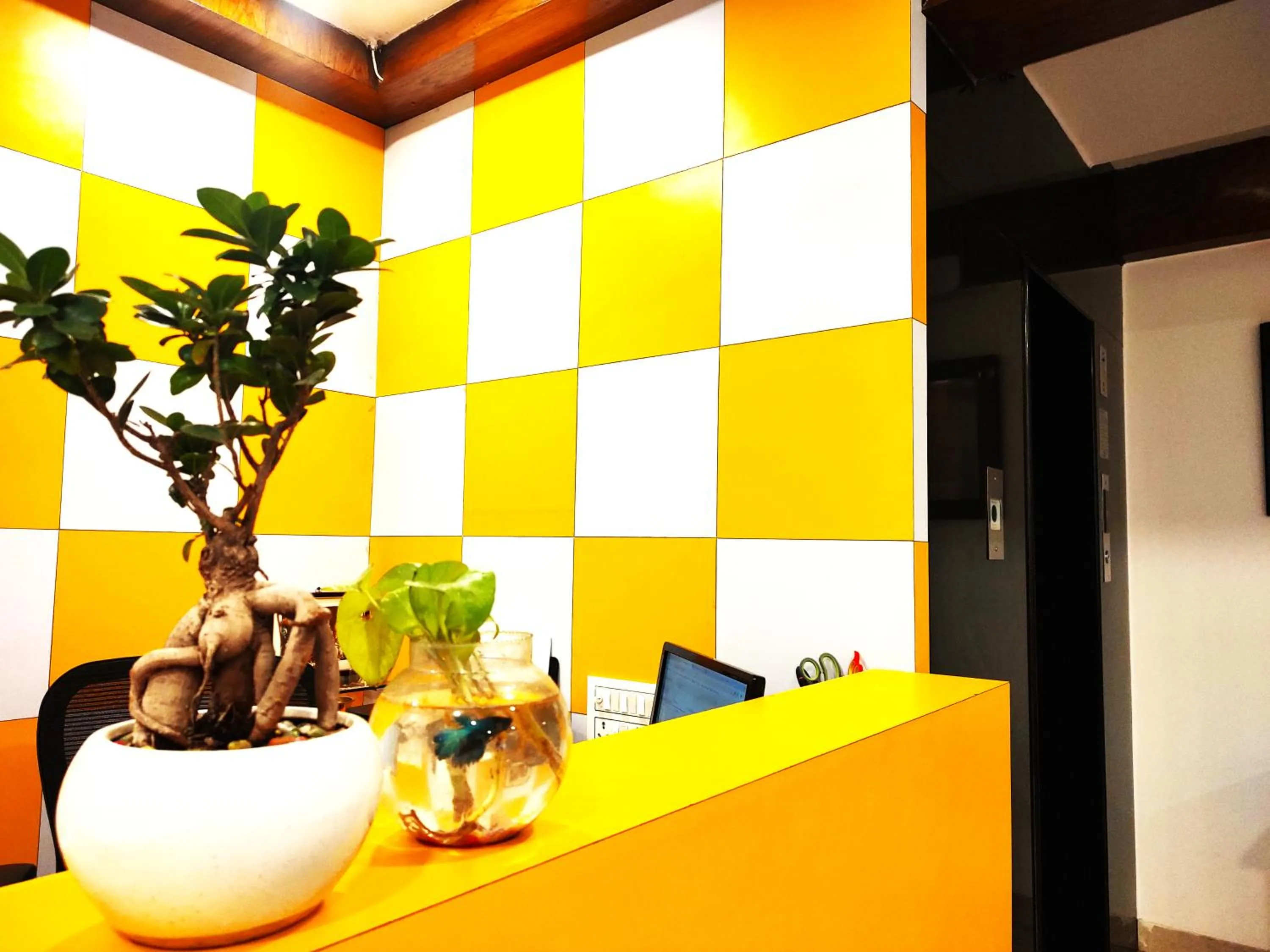 Lobby or reception in Athasri Hotel HSR Layout