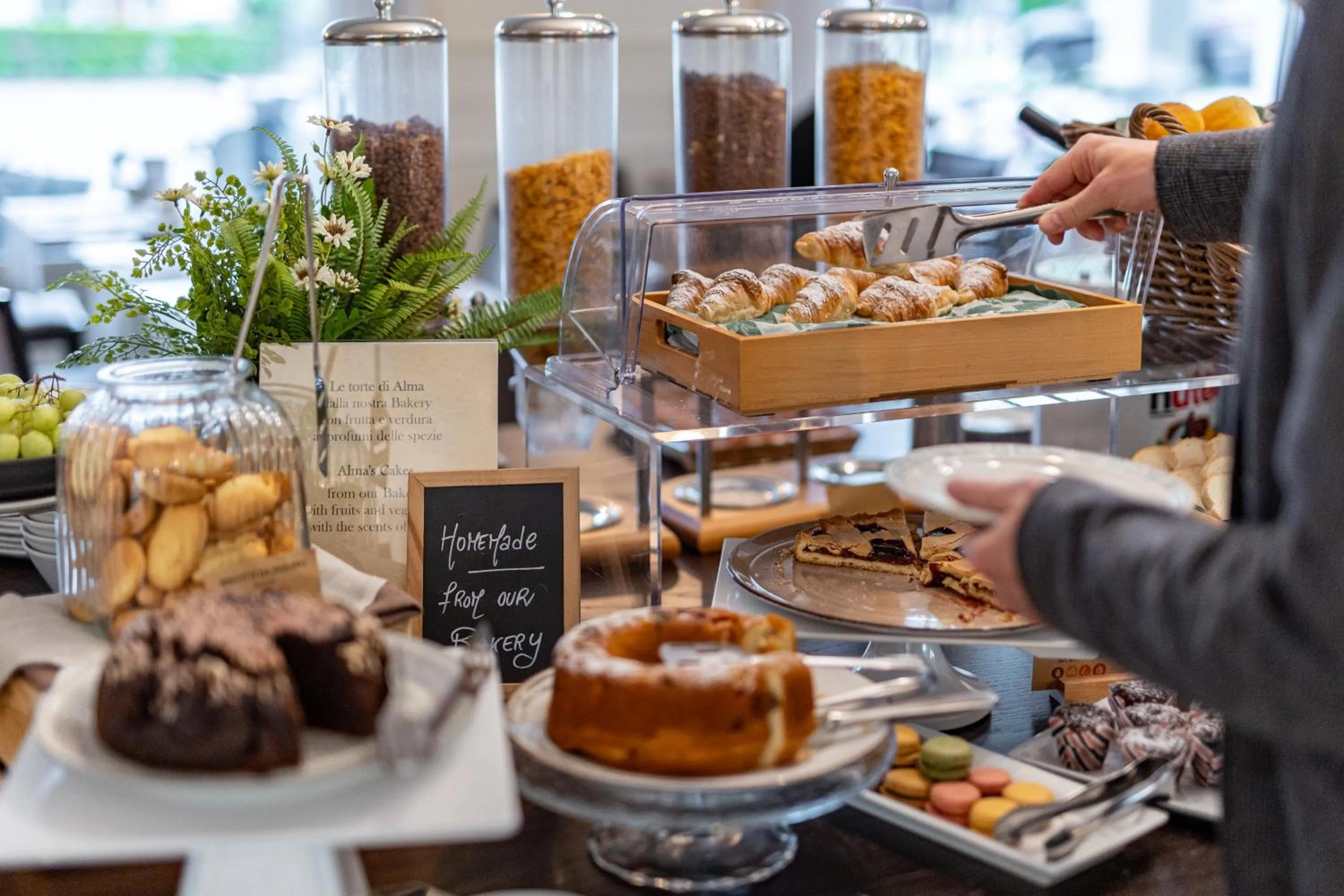 Breakfast in Hotel Il Corazziere