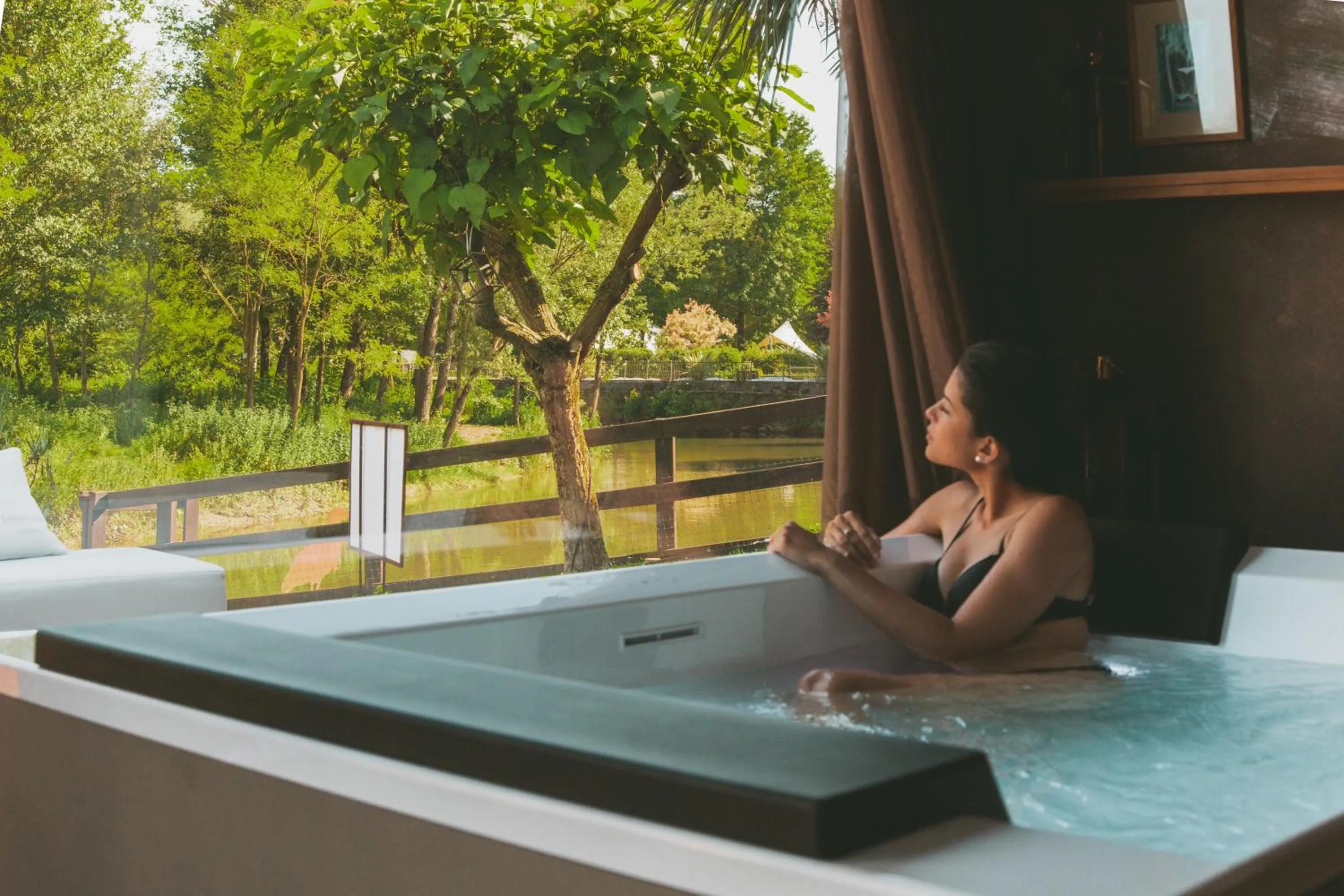 Hot Tub in Hotel Il Corazziere
