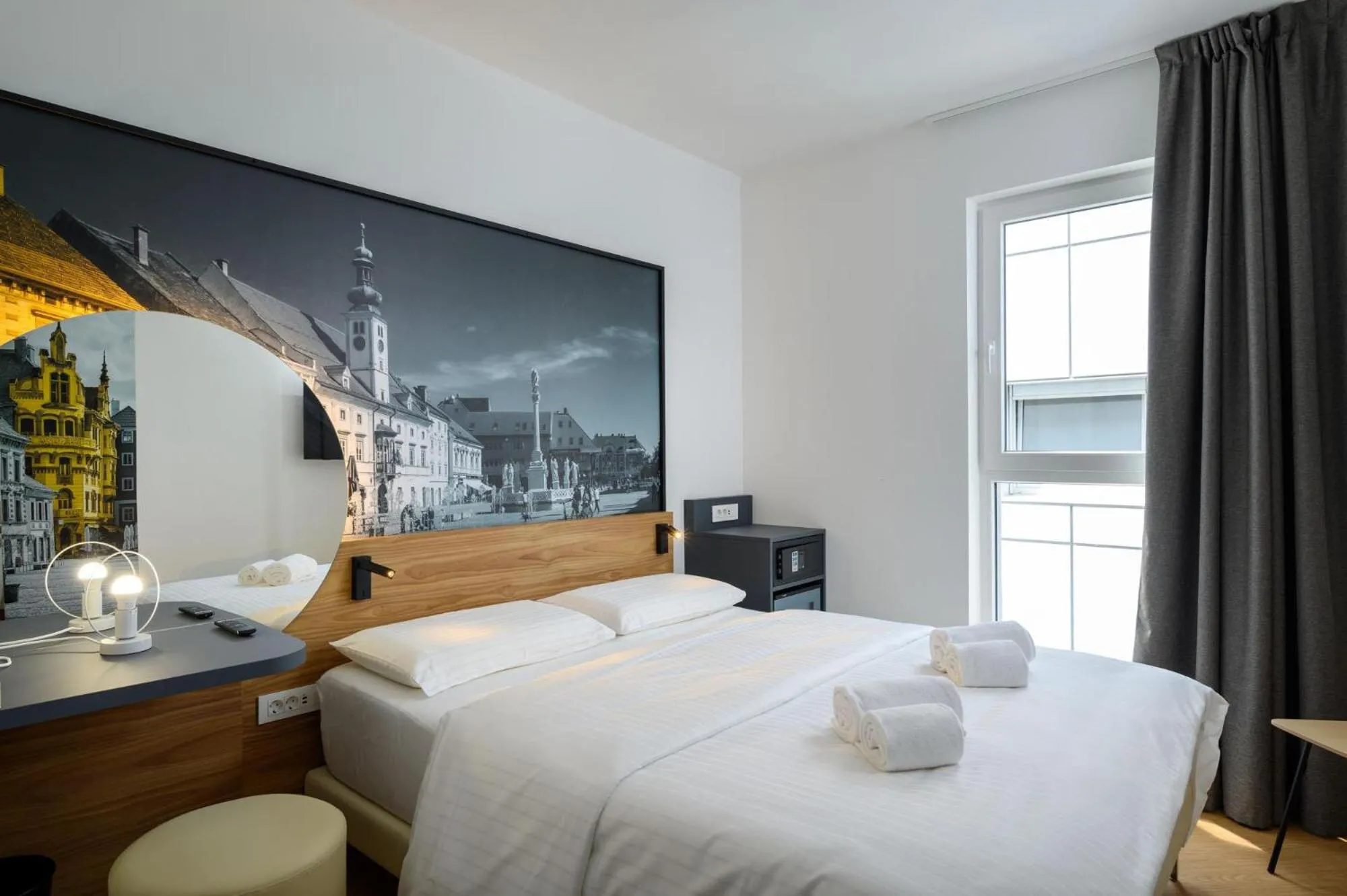 Photo of the whole room, Bed in B&B Hotel Maribor