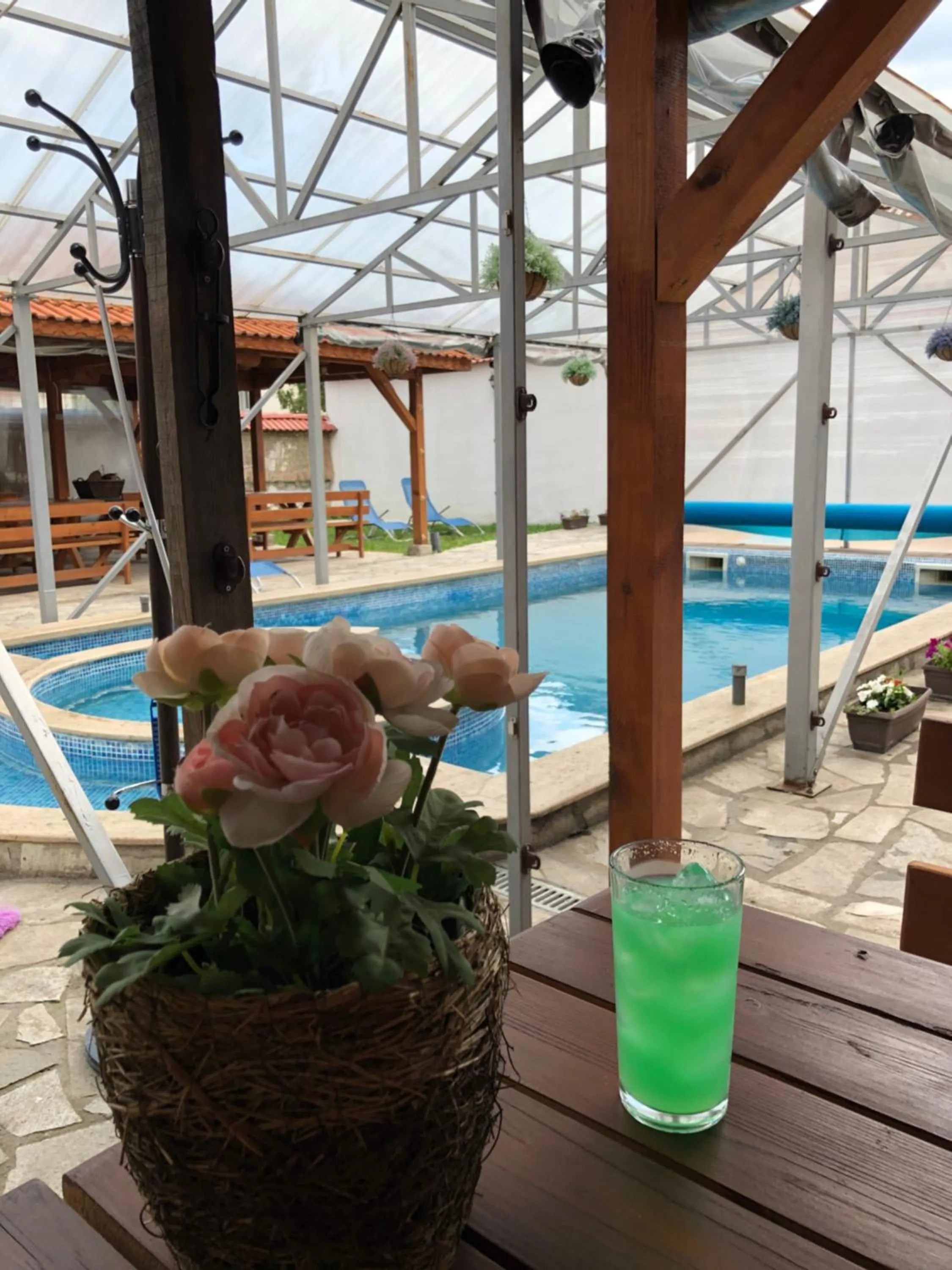 Swimming pool in Family Hotel Carpe Diem