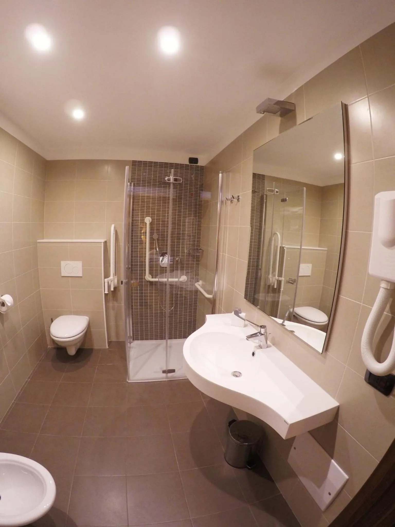 Bathroom in Chalet Alpina Hotel & Apartments