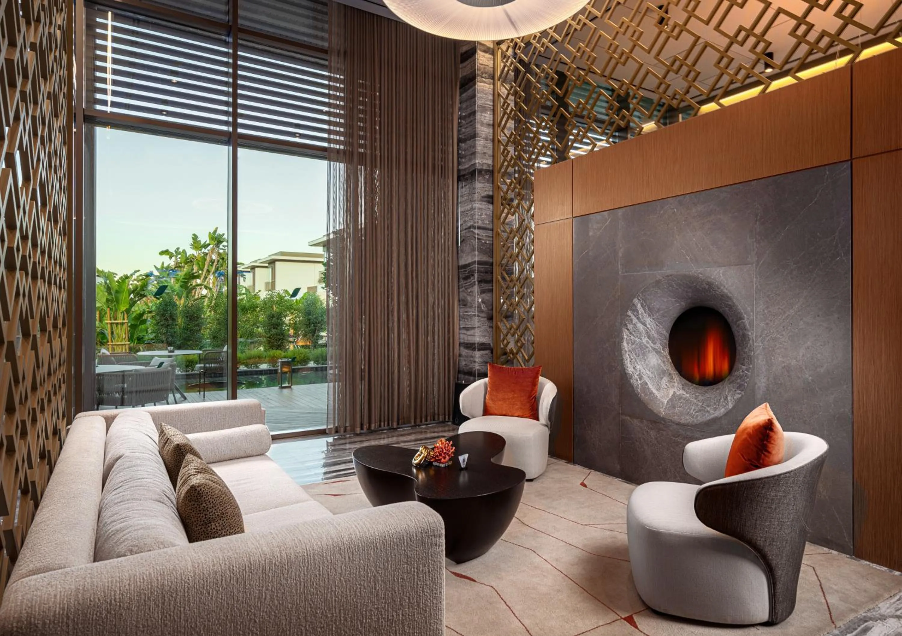 Seating area in Bayou Villas Antalya - Ultra All Inclusive