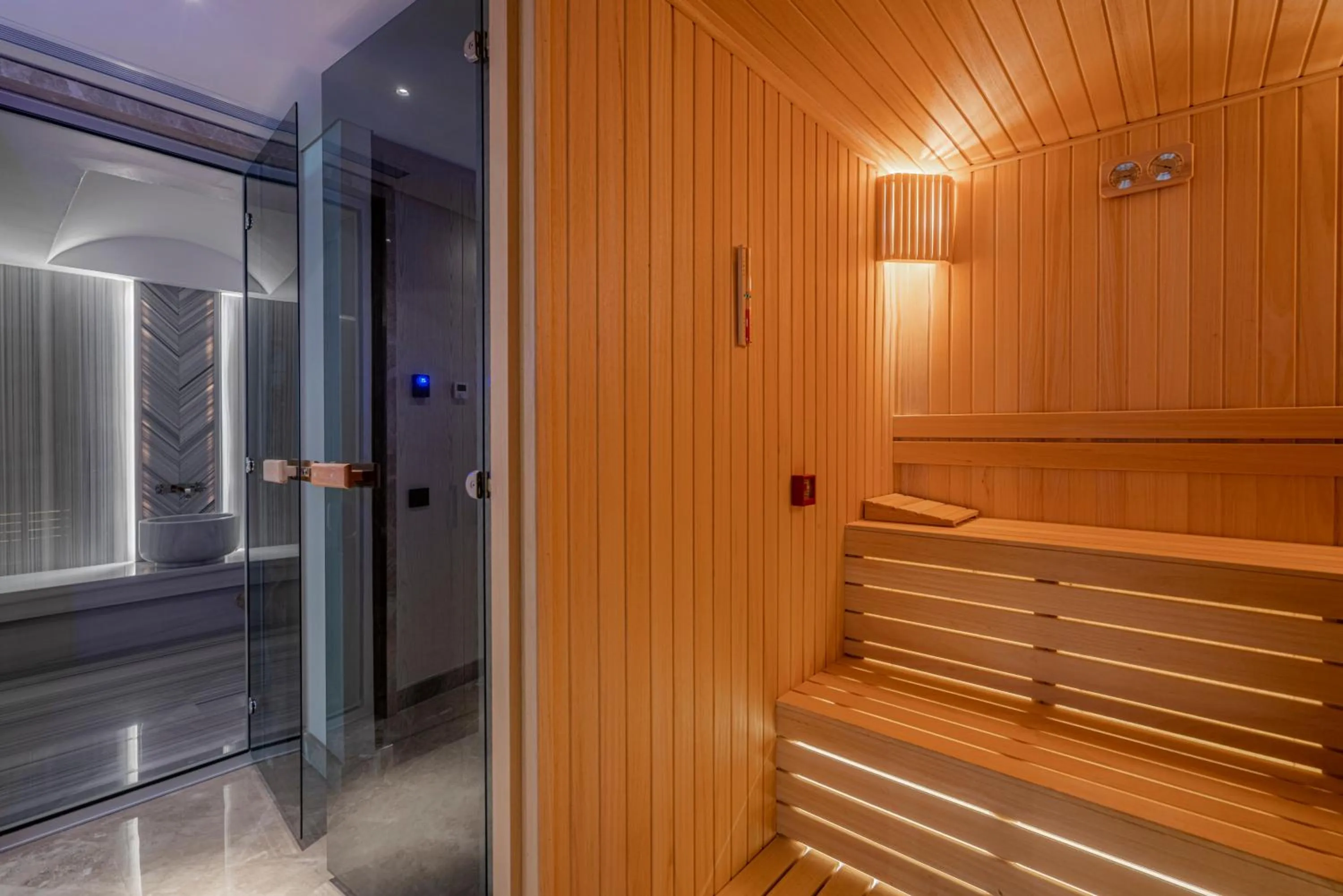 Sauna in Bayou Villas Antalya - Ultra All Inclusive