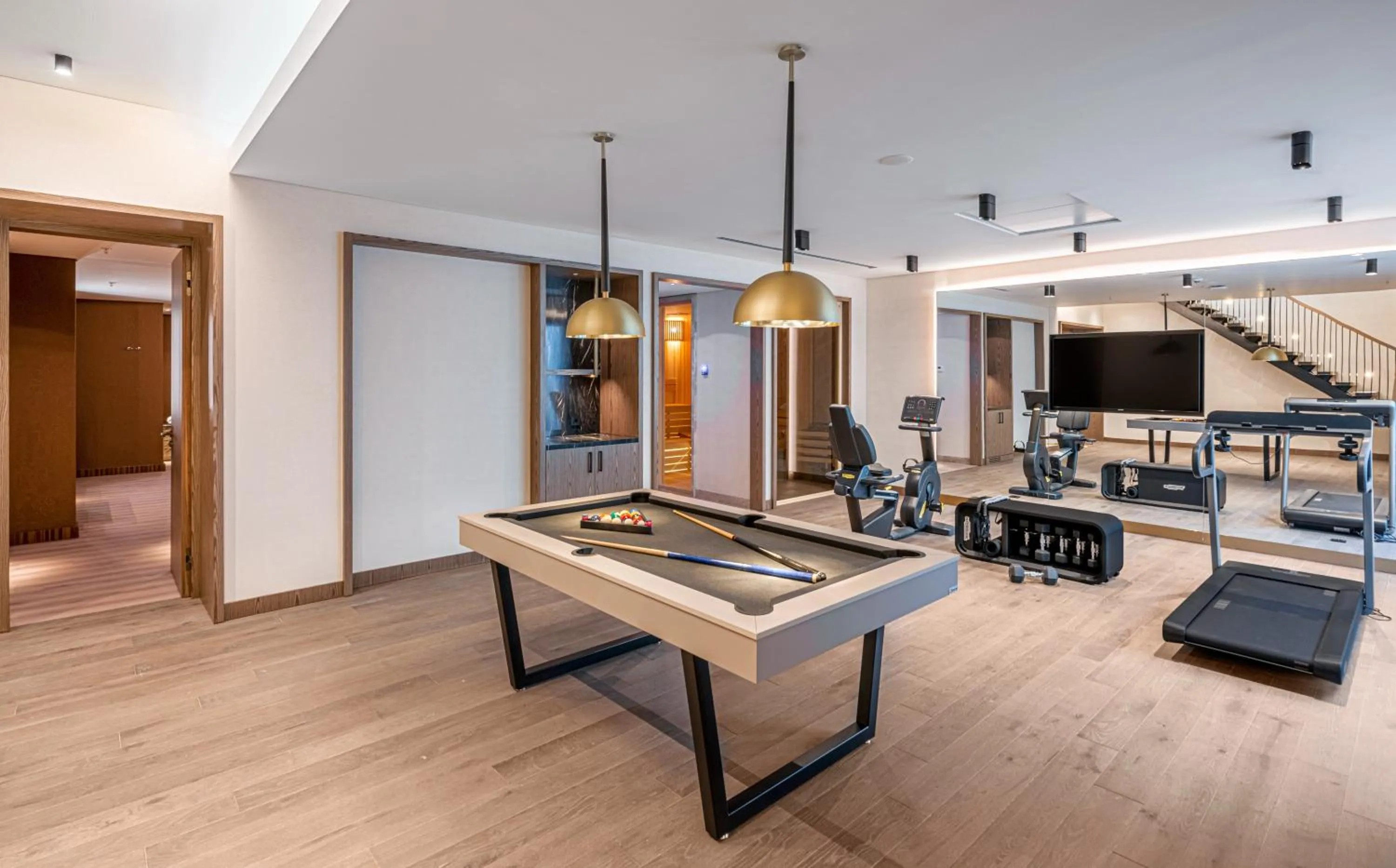 Communal lounge/ TV room in Bayou Villas Antalya - Ultra All Inclusive