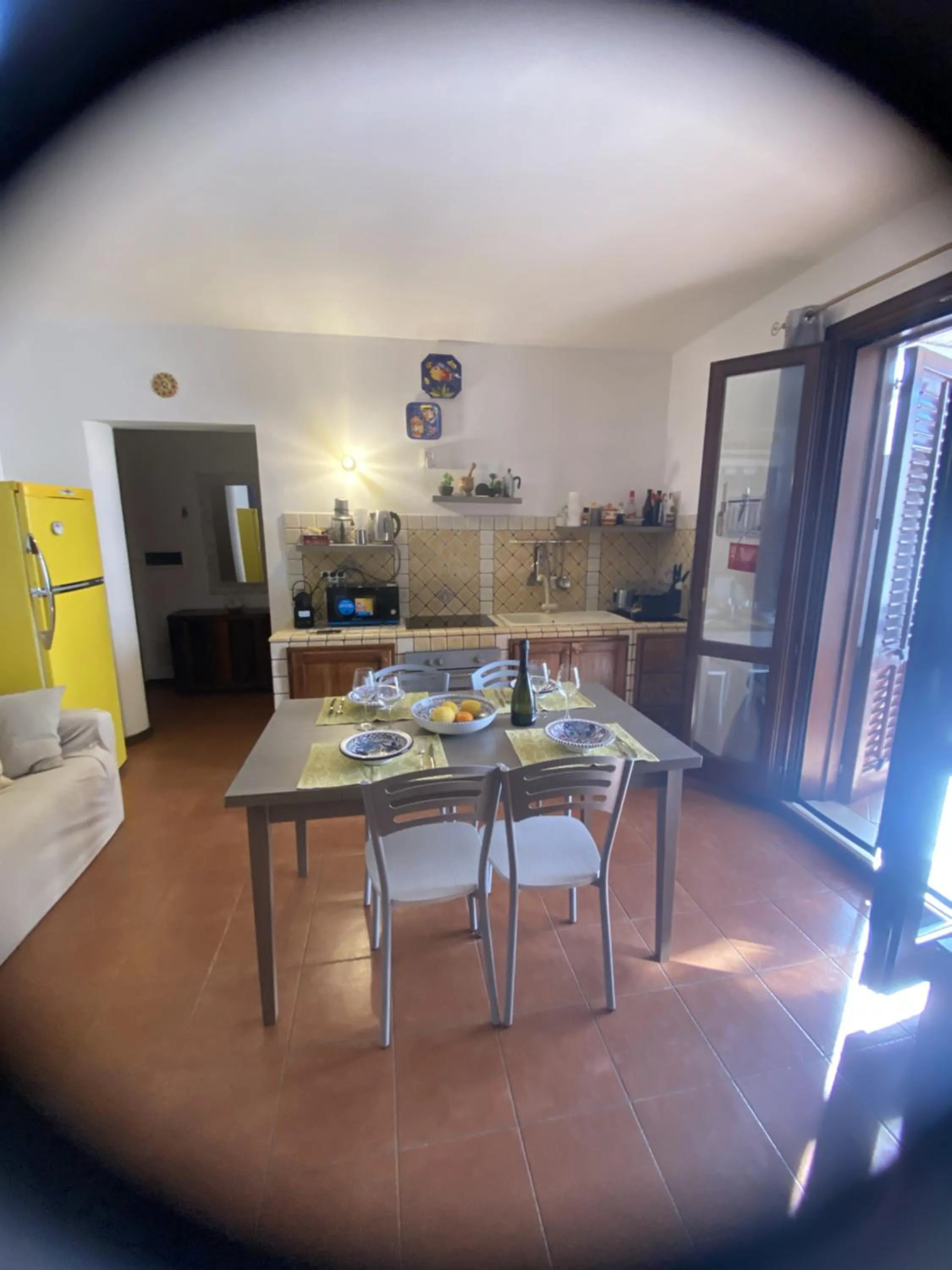 Kitchen or kitchenette in Casa Emma